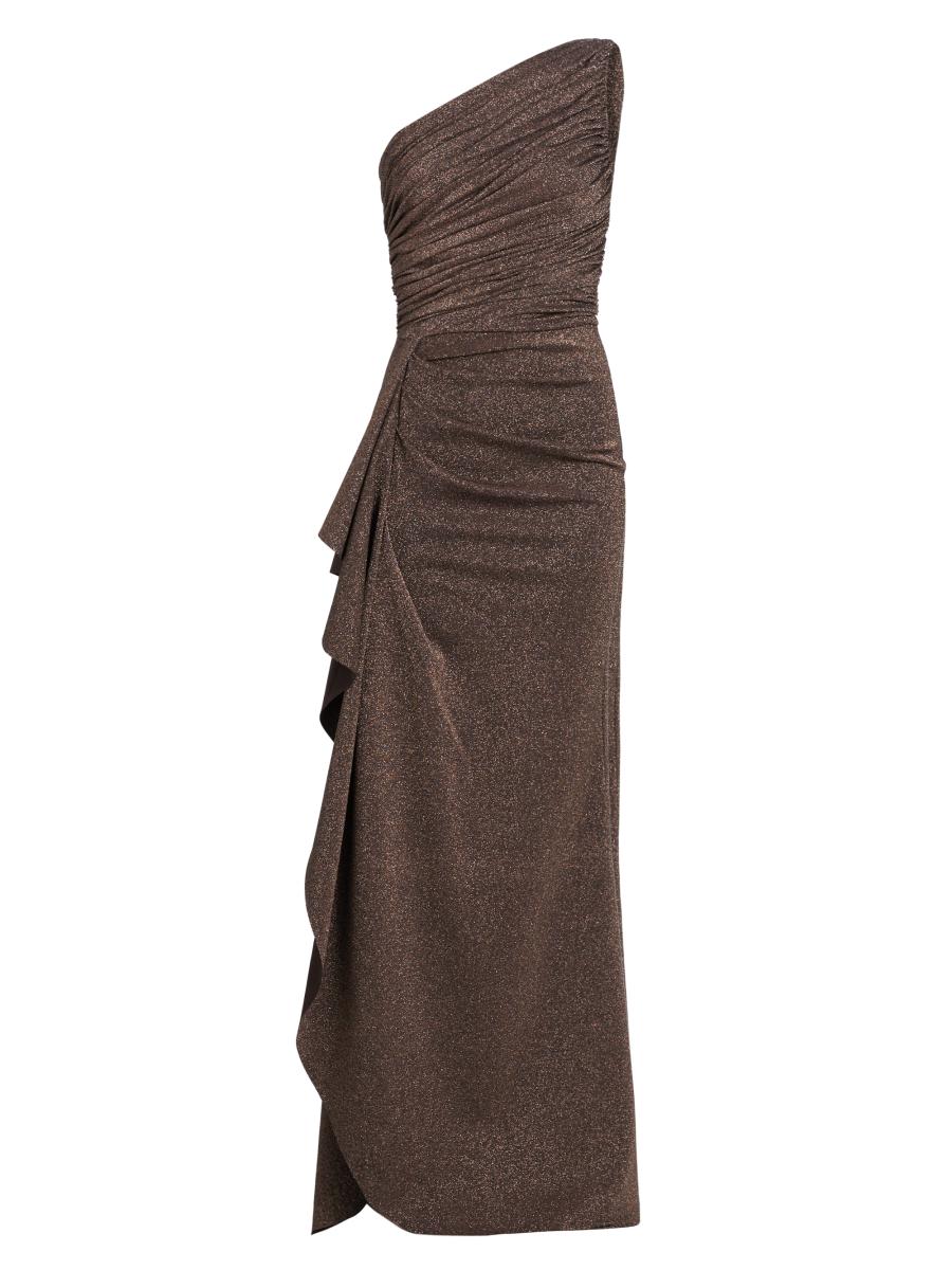 Chiara Boni La Petite Robe Aziza Metallic Jersey One