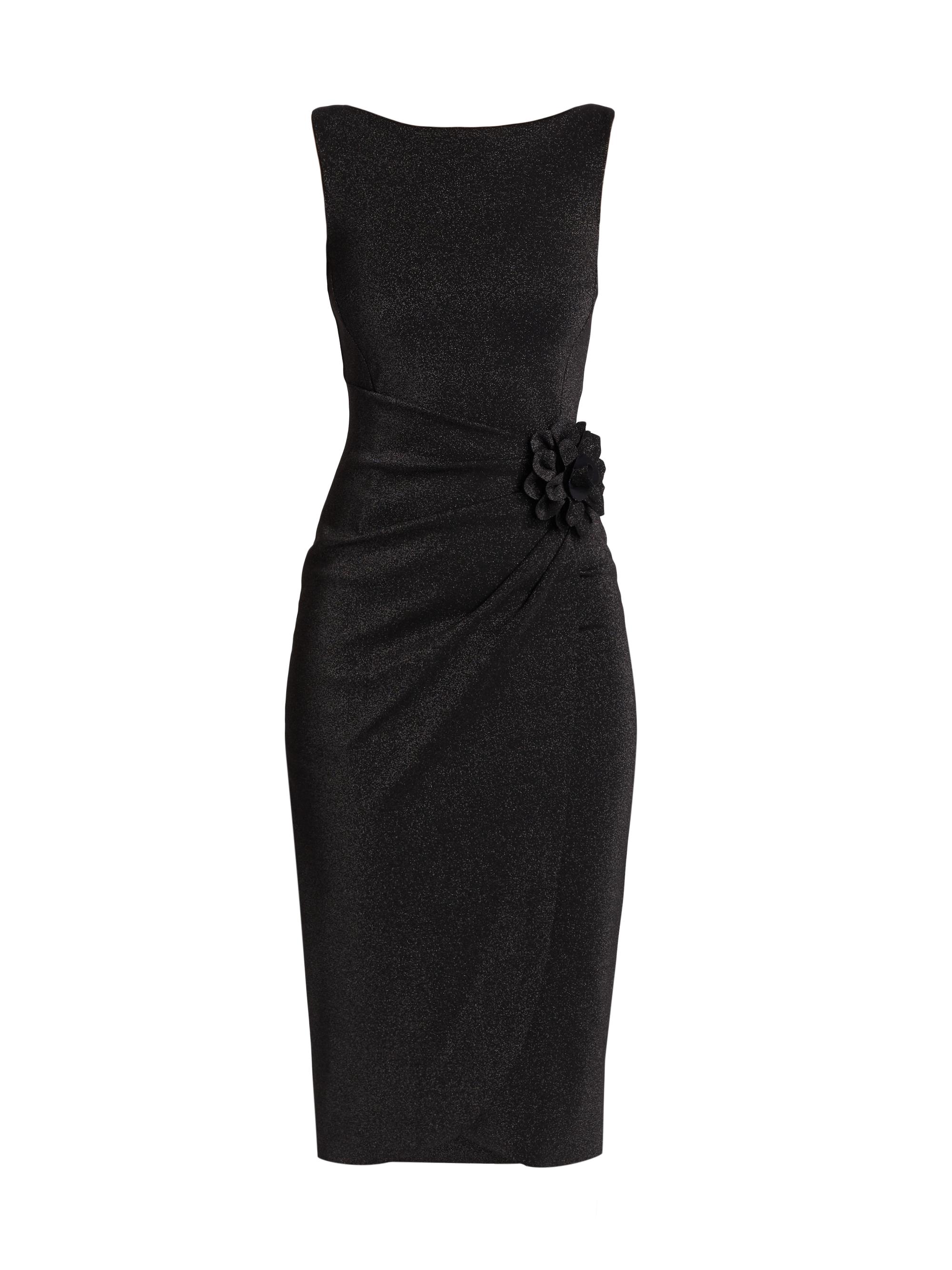 Chiara Boni La Petite Robe Women's Glenaly Metallic Jersey Midi-Dress - Sugar Hematite