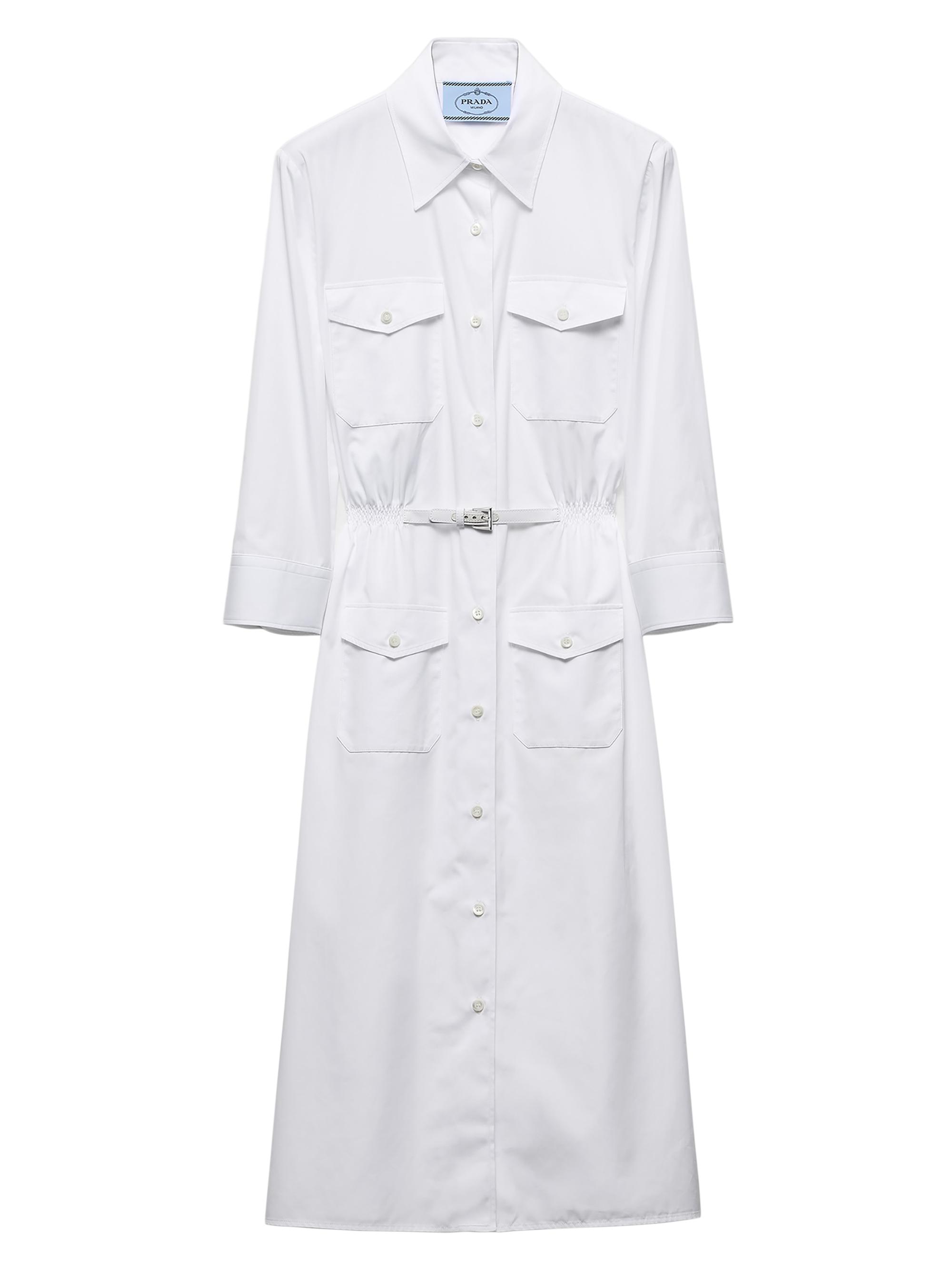 Prada Poplin Dress | Saks Fifth Avenue