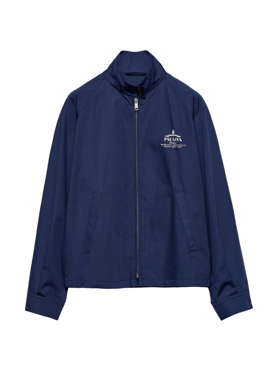 PRADA ファブリック ブルゾンジャケット 希少 美品 Prada Poplin Blouson Jacket | Saks Fifth Avenue