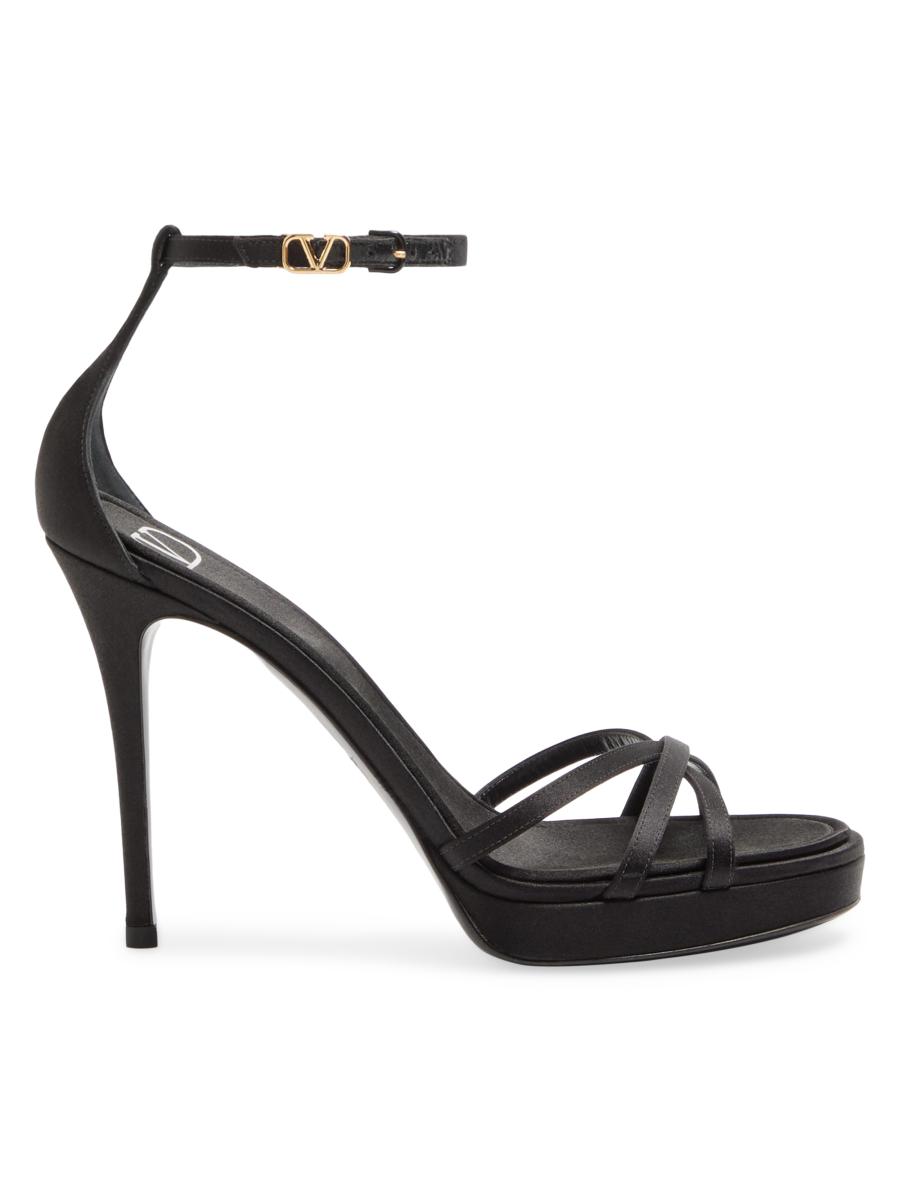 ★VIP価格SALE★Valentino Garavani★バッファロートングSandal Valentino Garavani Rockstud 45MM Flatform Sandals in