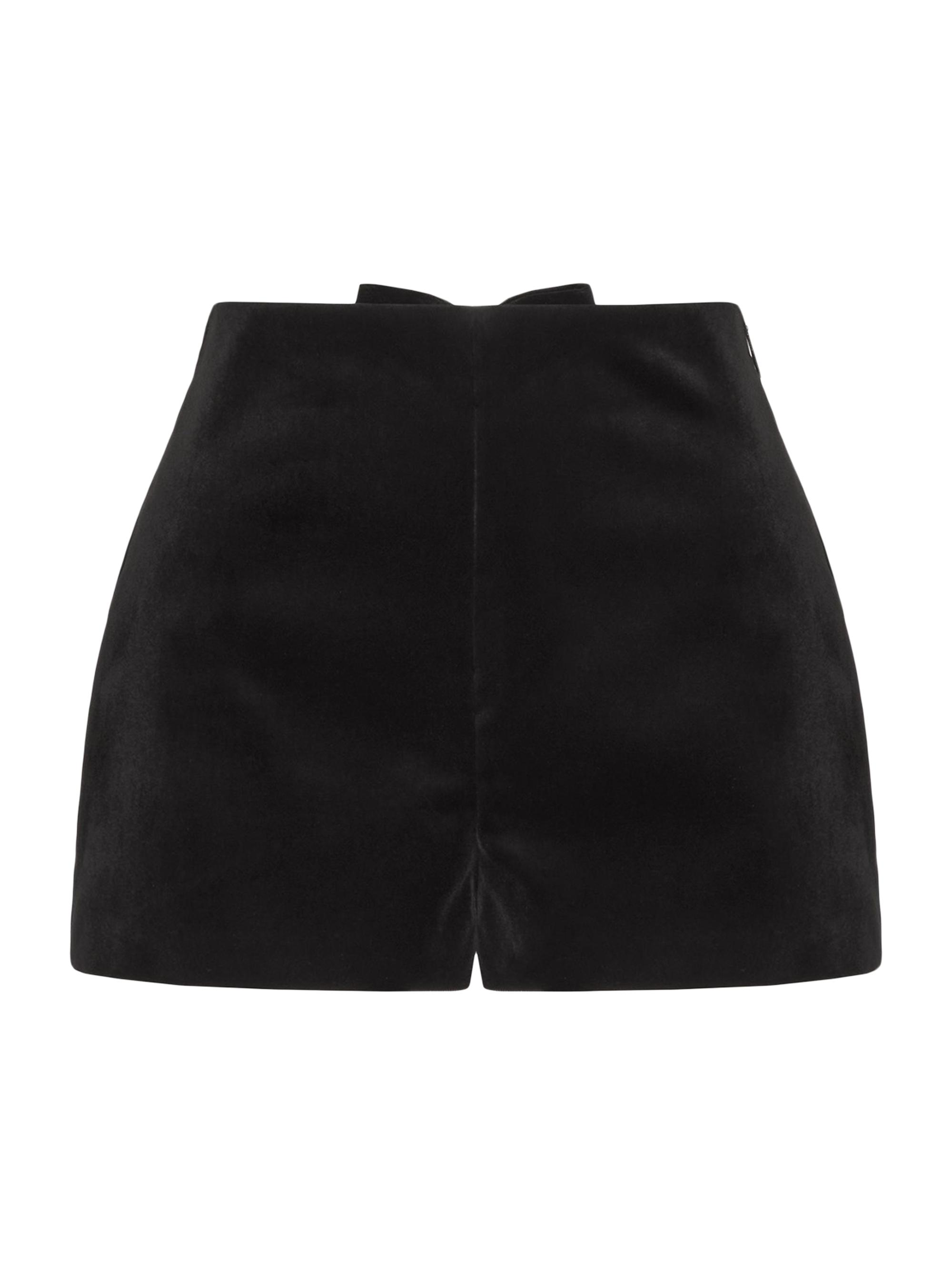 Valentino Garavani Women's Velvet Shorts - Black