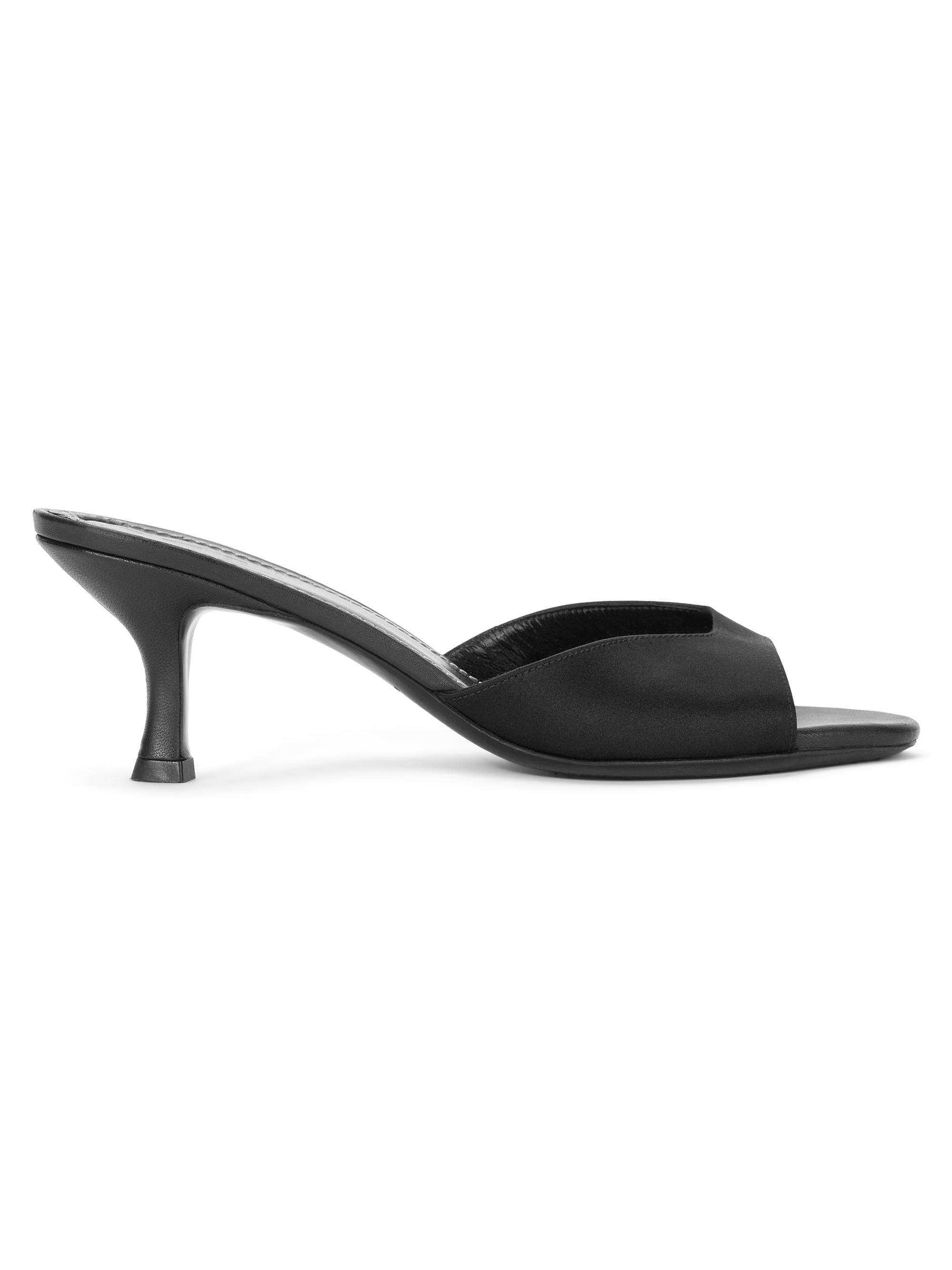 Staud Brigitte 55MM Satin Mules | Saks Fifth Avenue