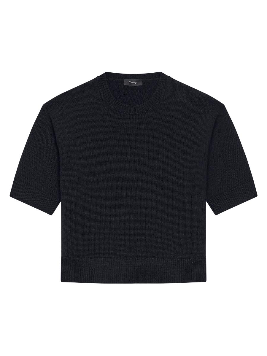 トップス Knitted Cropped T-shirt 0400021832234?wid=900
