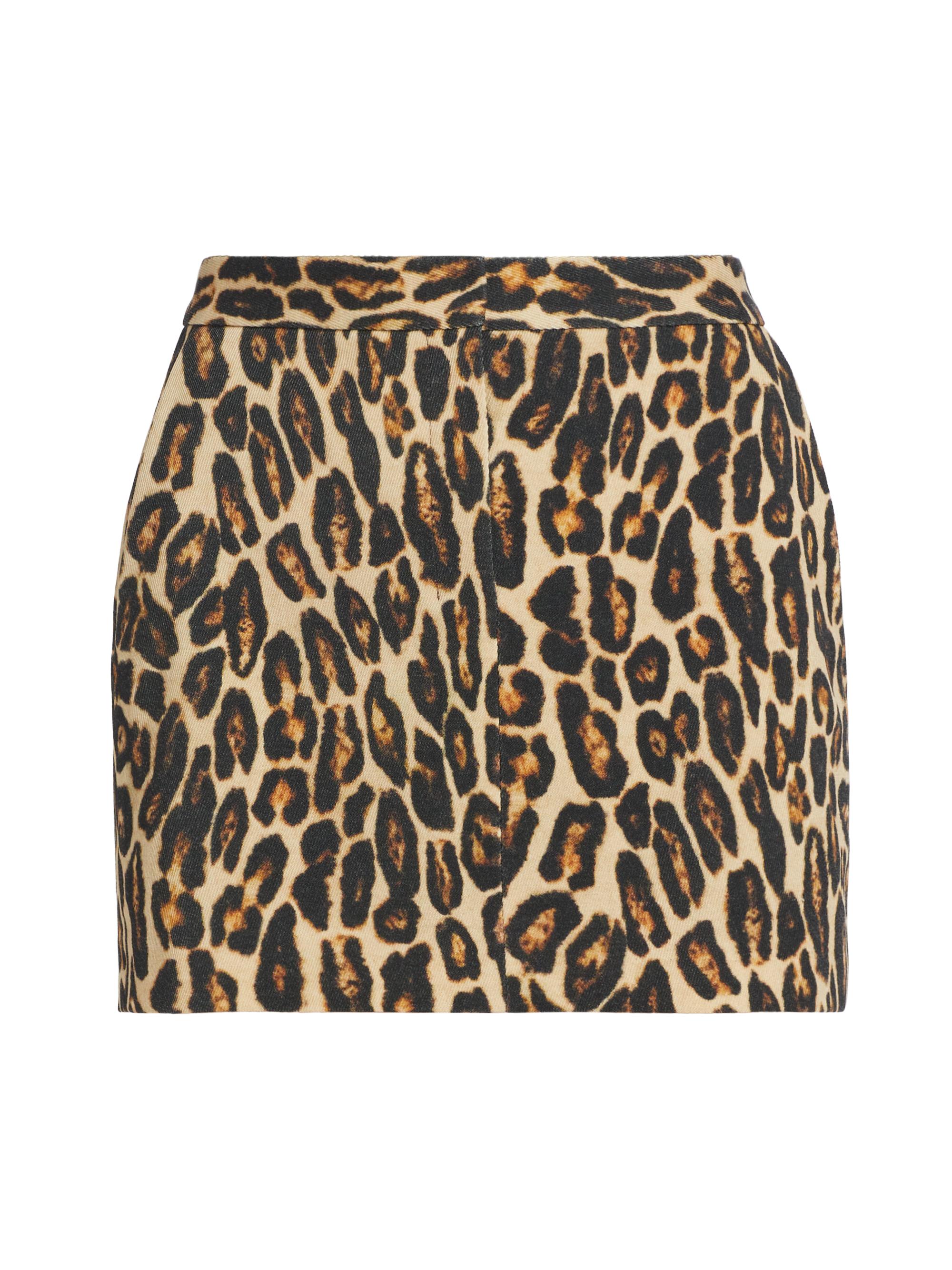 Theory Pleated Leopard Midi-Skirt | Saks Fifth Avenue