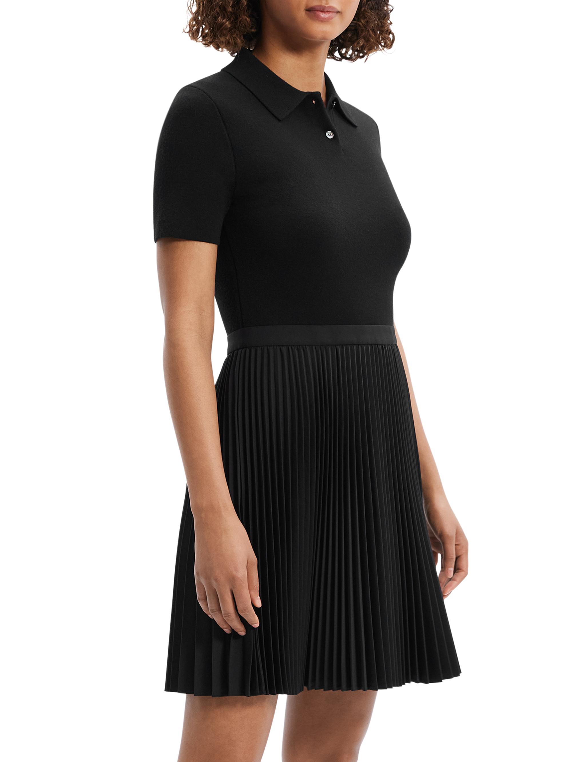 Theory Combo Polo Minidress | Saks Fifth Avenue