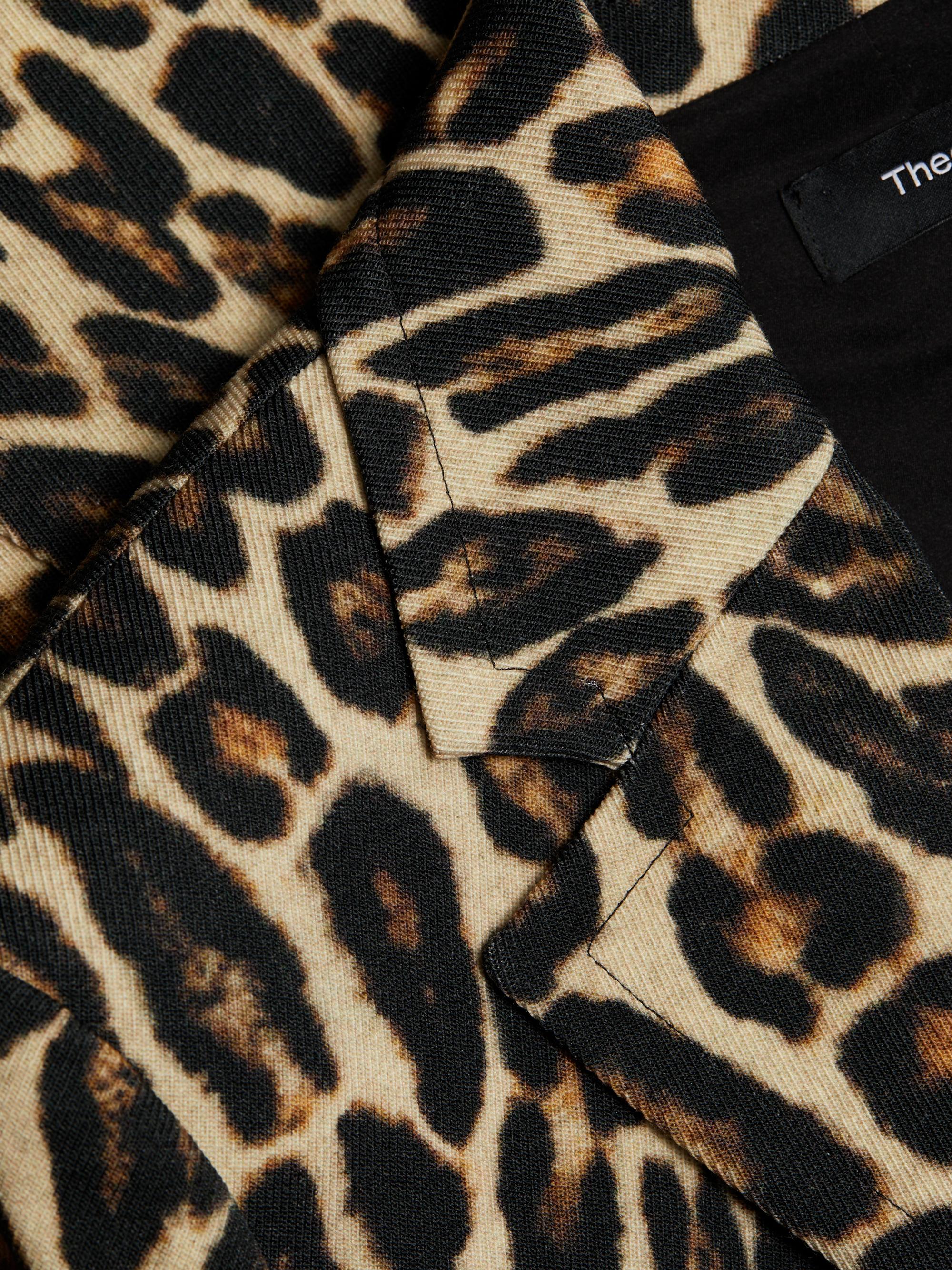 Sale アルゼンチンタンゴ　セットアップ豹柄 Theory Two-Button Tailored Leopard Wool Blazer | Saks Fifth Avenue