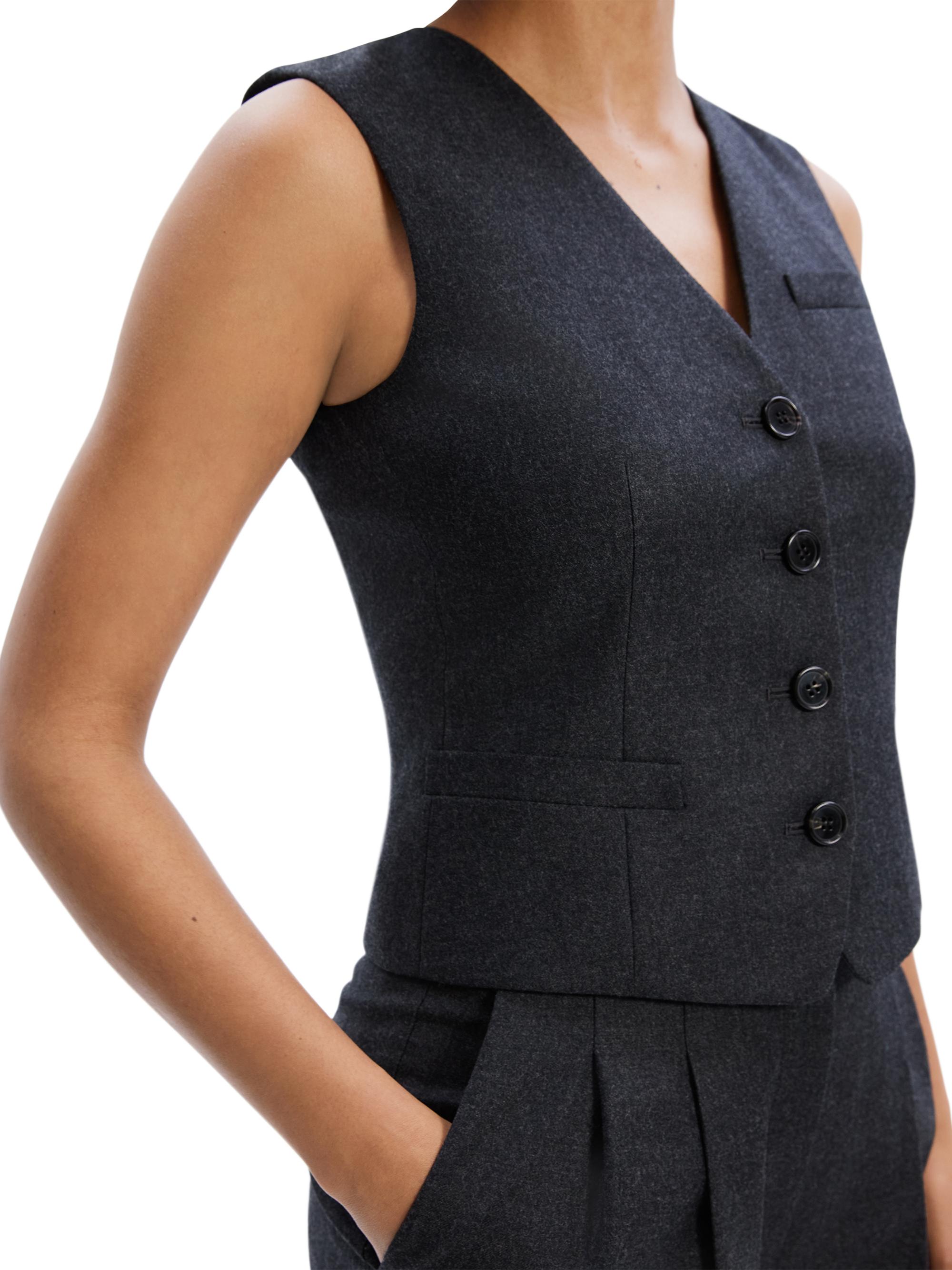 Theory New Waistcoat Wool Vest | Saks Fifth Avenue