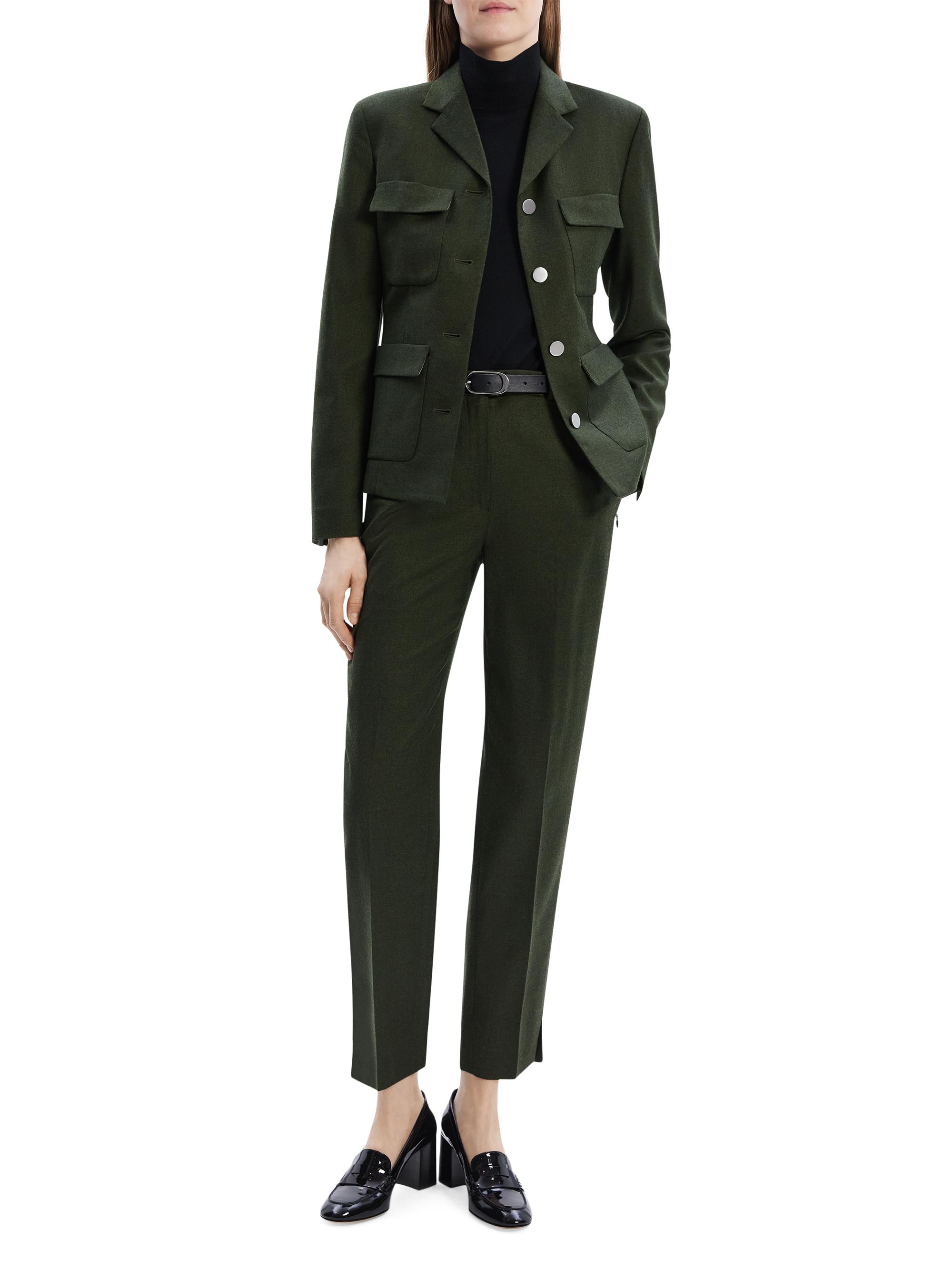 Theory Wool Military Jacket Saks Fifth Avenue