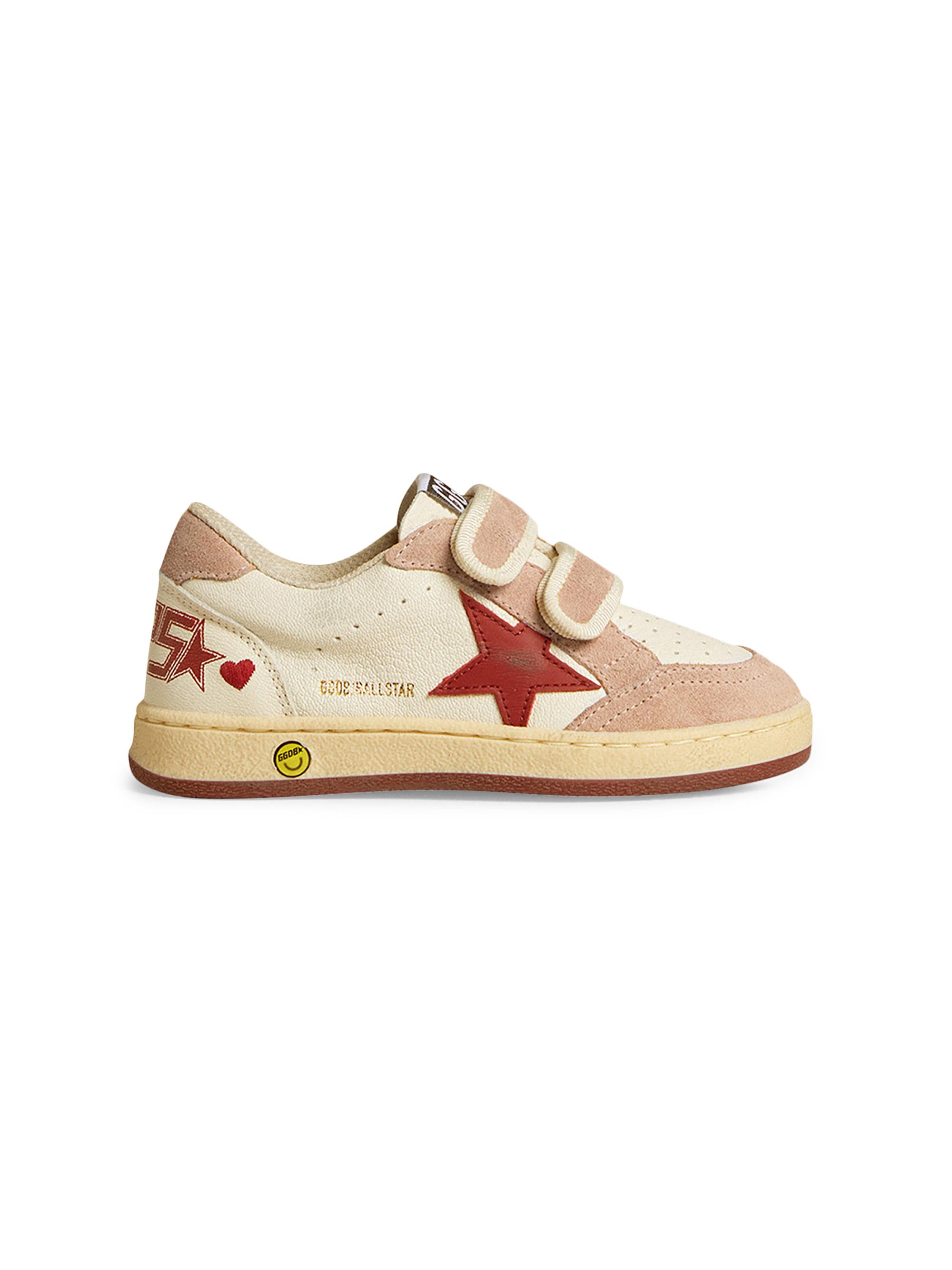 Golden Goose Baby's, Little Kid's & Kid's Ballstar Suede Sneakers - Pink Red 3 (Child)