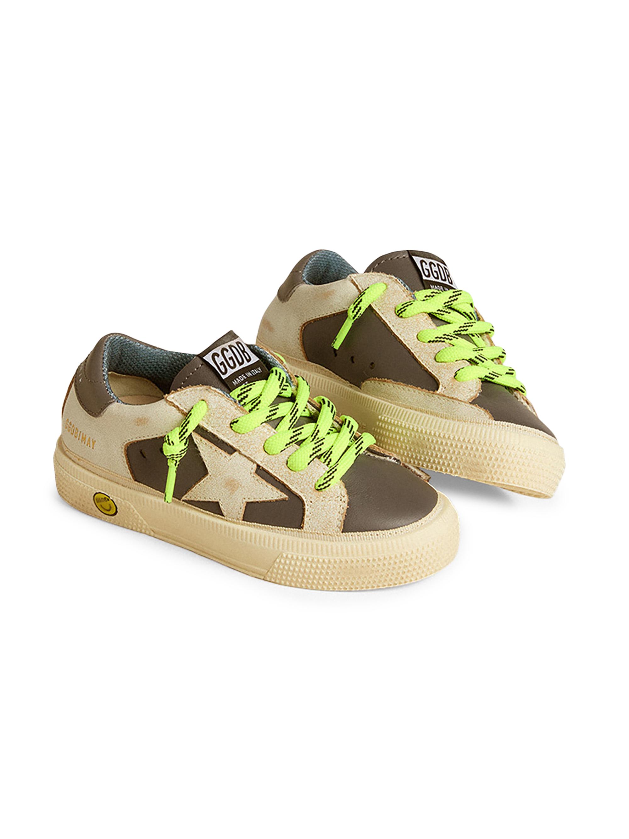 Baby's, Little Kid's & Kid's May Leather Platform Sneakers