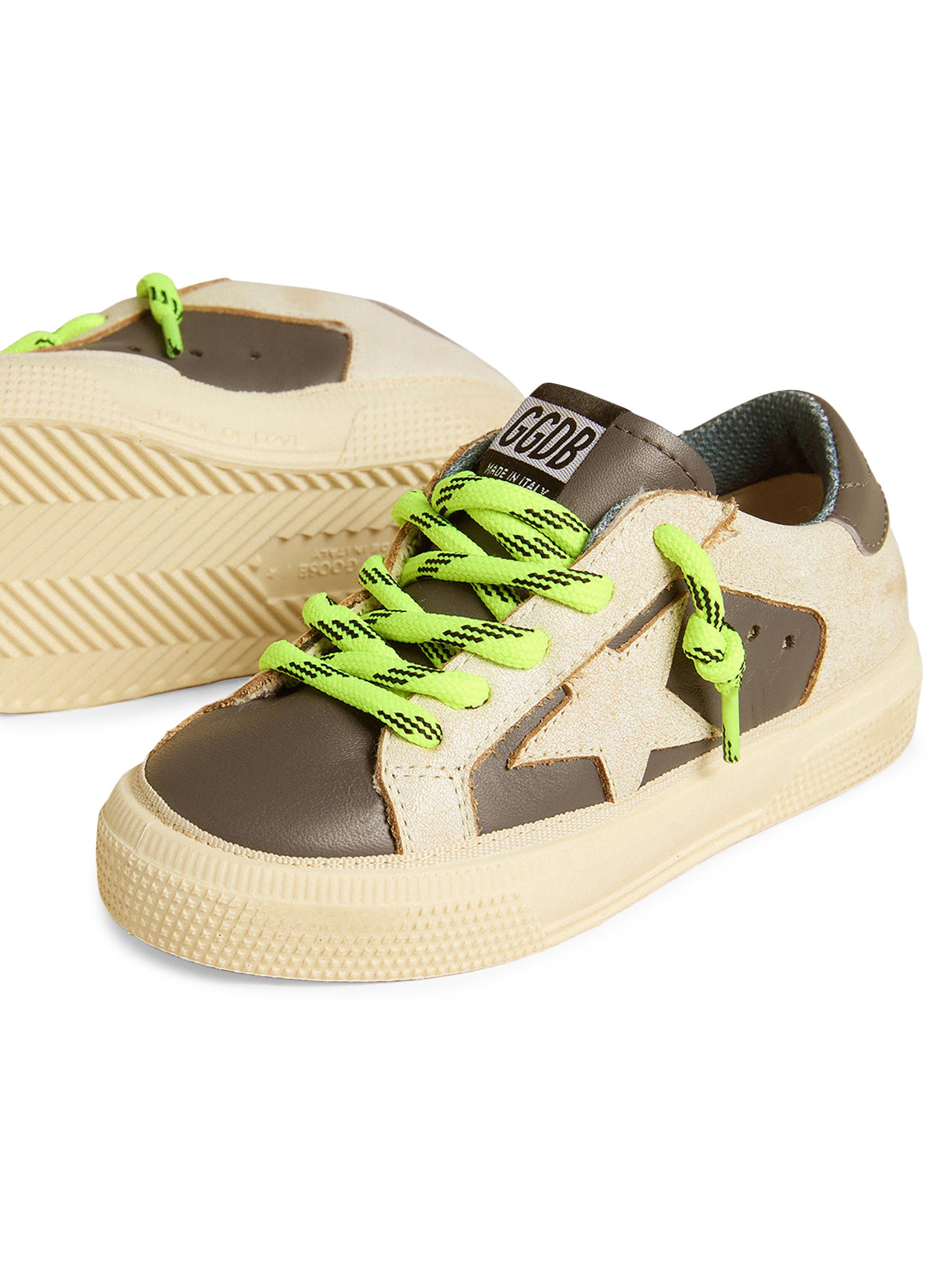 Baby's, Little Kid's & Kid's May Leather Platform Sneakers