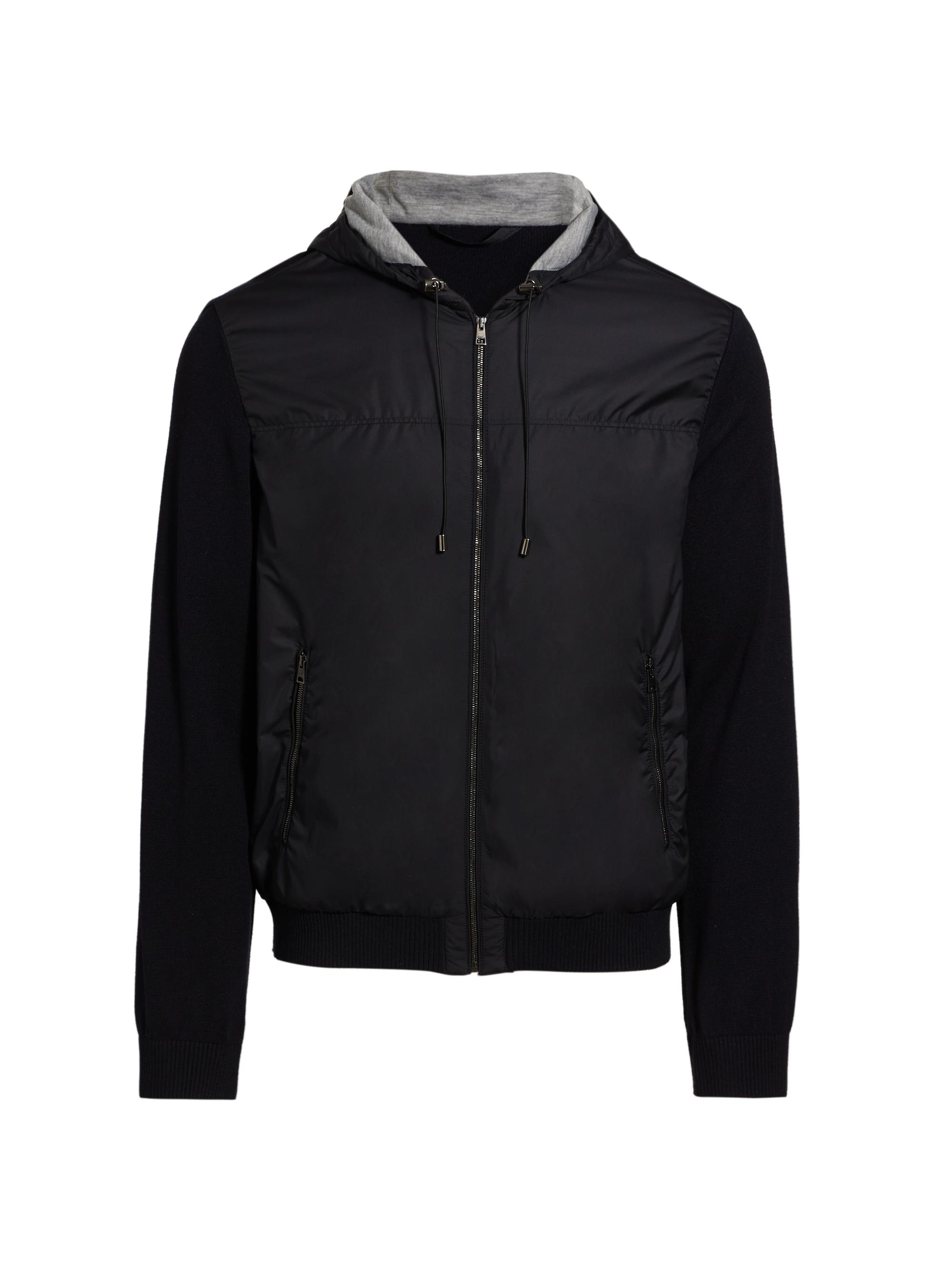 Saks Fifth Avenue COLLECTION Logo-Embroidered Cotton Hoodie | Saks