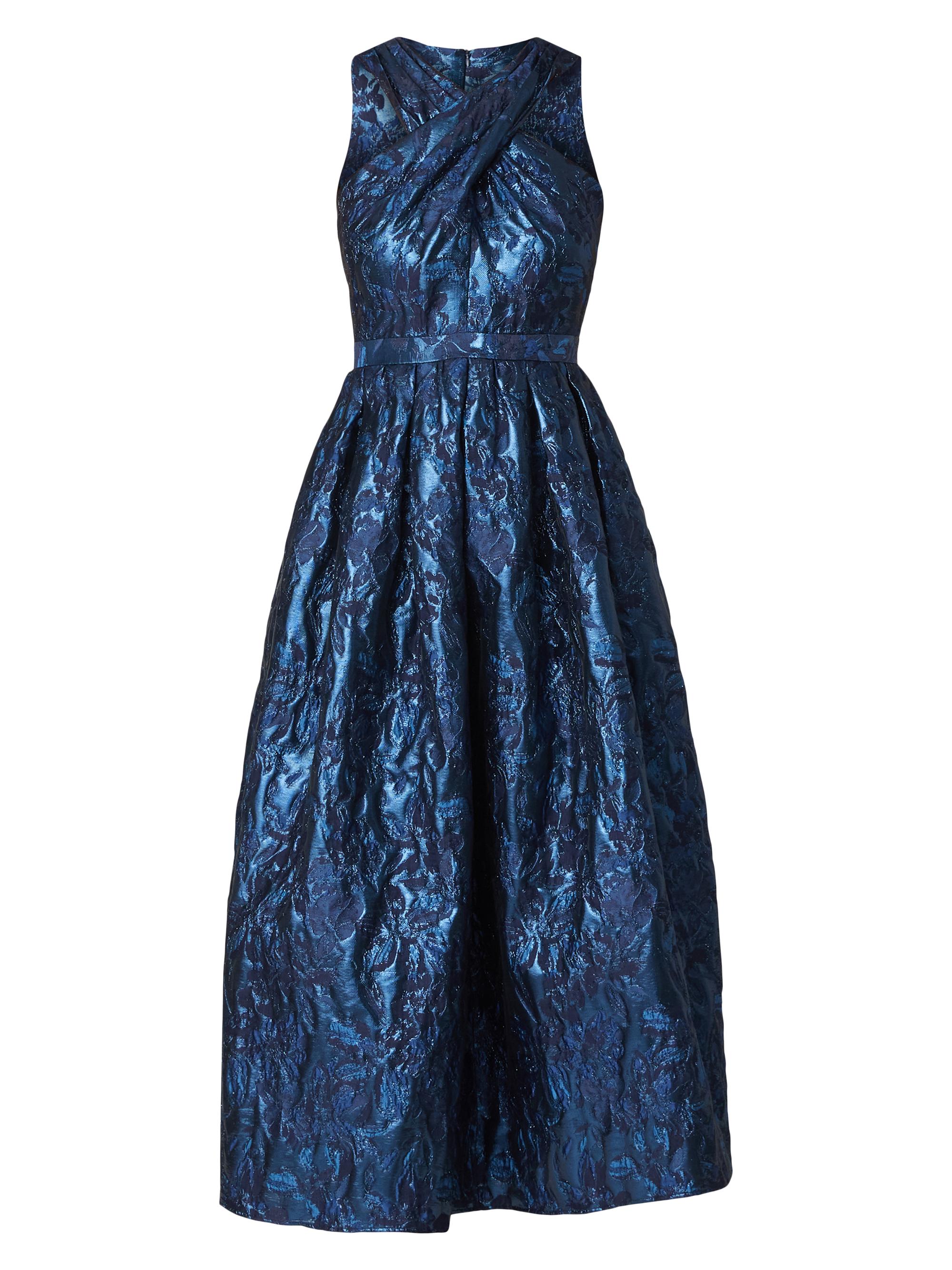 Shoshanna Women's Ivanna Jacquard Cocktail Dress - Navy