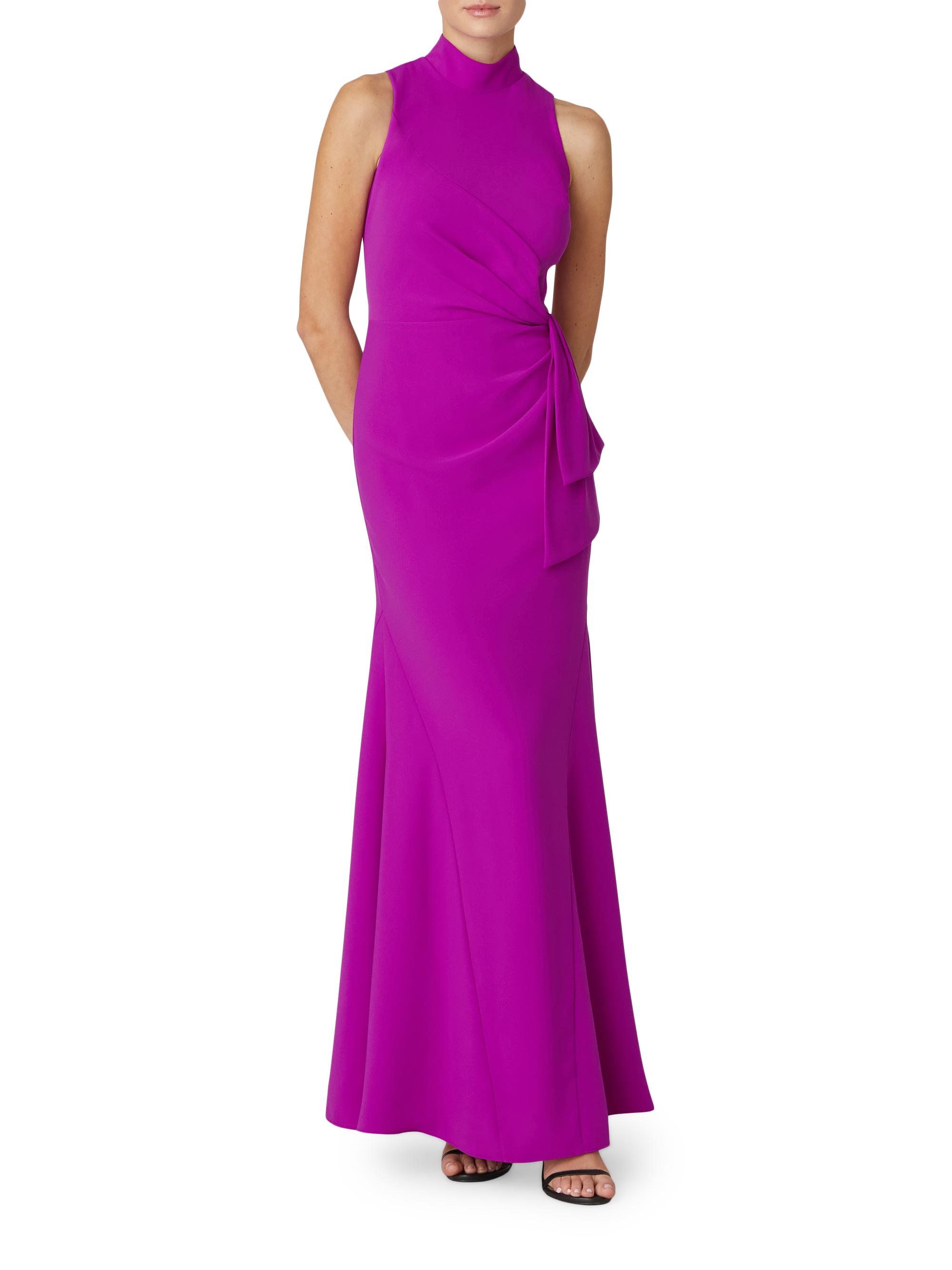 Shoshanna Drew Drape Midi-Dress | Saks Fifth Avenue