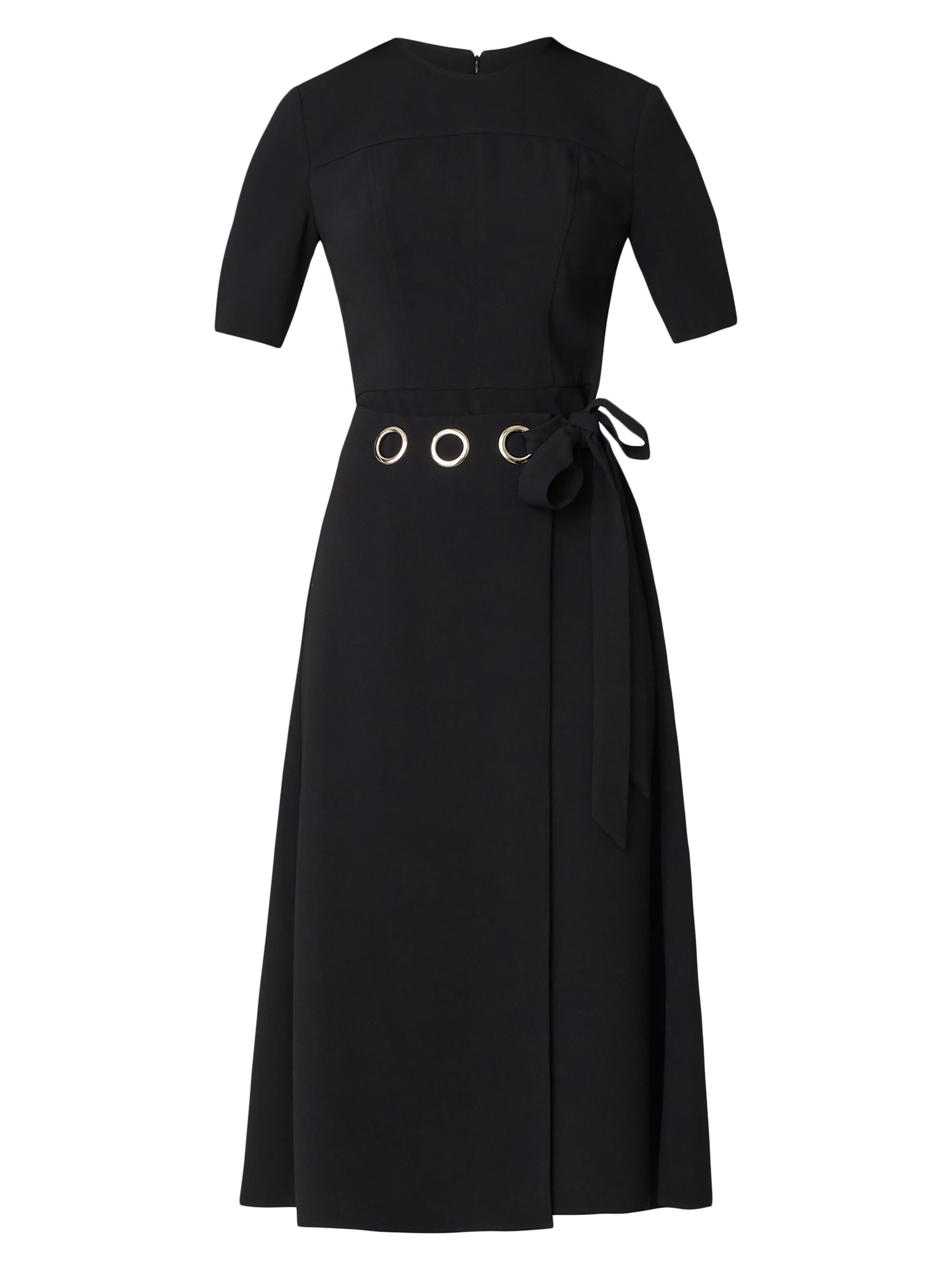 Shoshanna Women's Lotus Grommet Dress - Jet