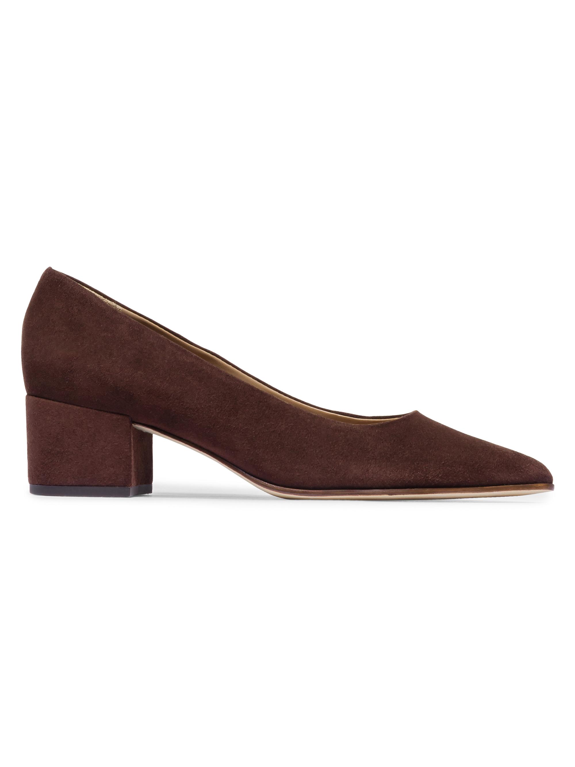 Bernardo Women's Milie Block Heel Pumps - Espresso | Thumbnail 6