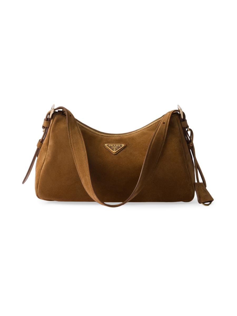 トートバッグ PRADA BROWN SUEDE MEDIUM SHOPPING BAG Prada Medium Bonnie Tote Bag in Brown | Lyst