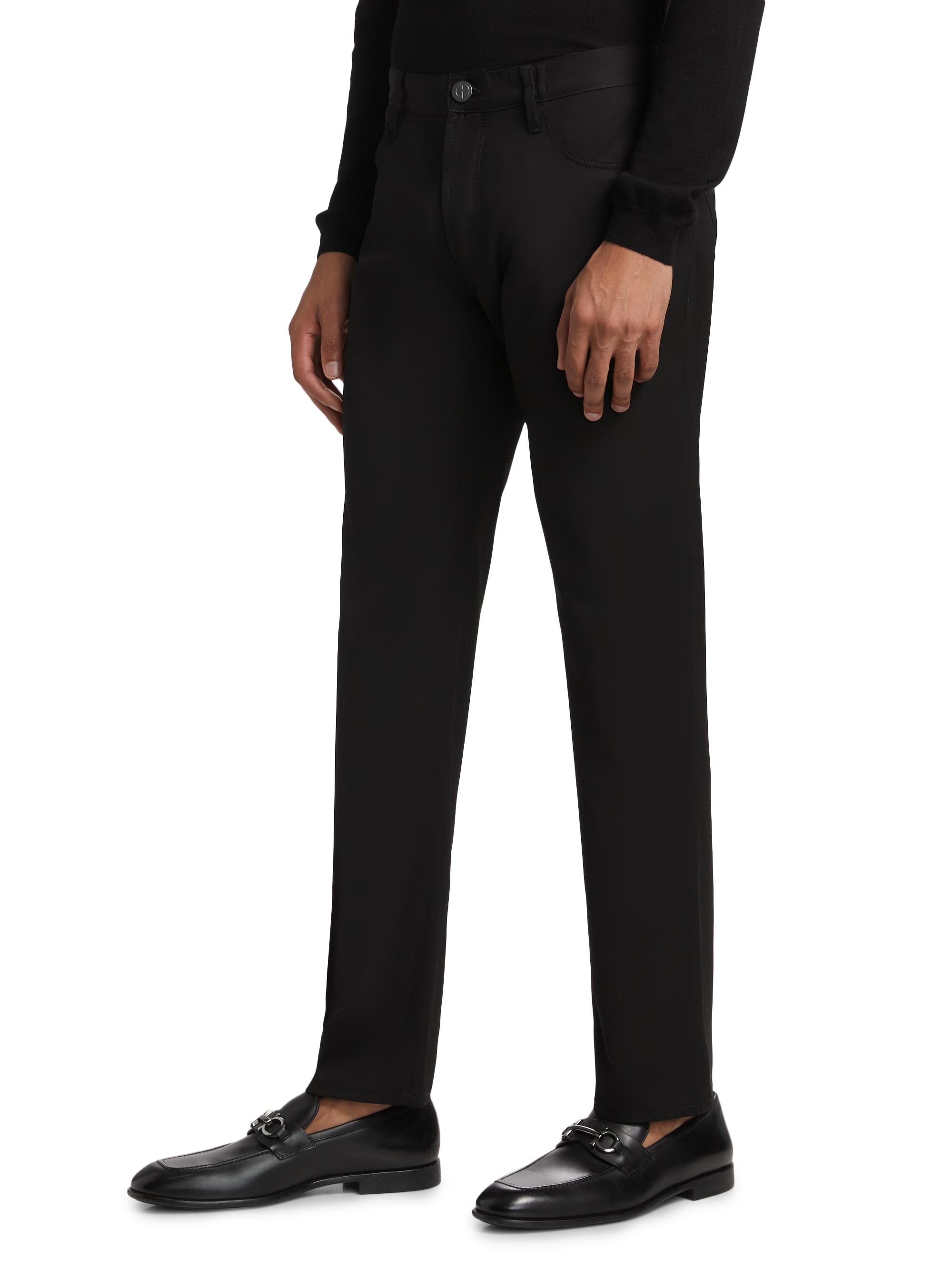 Giorgio Armani Wool 5-Pocket Pants | Saks Fifth Avenue