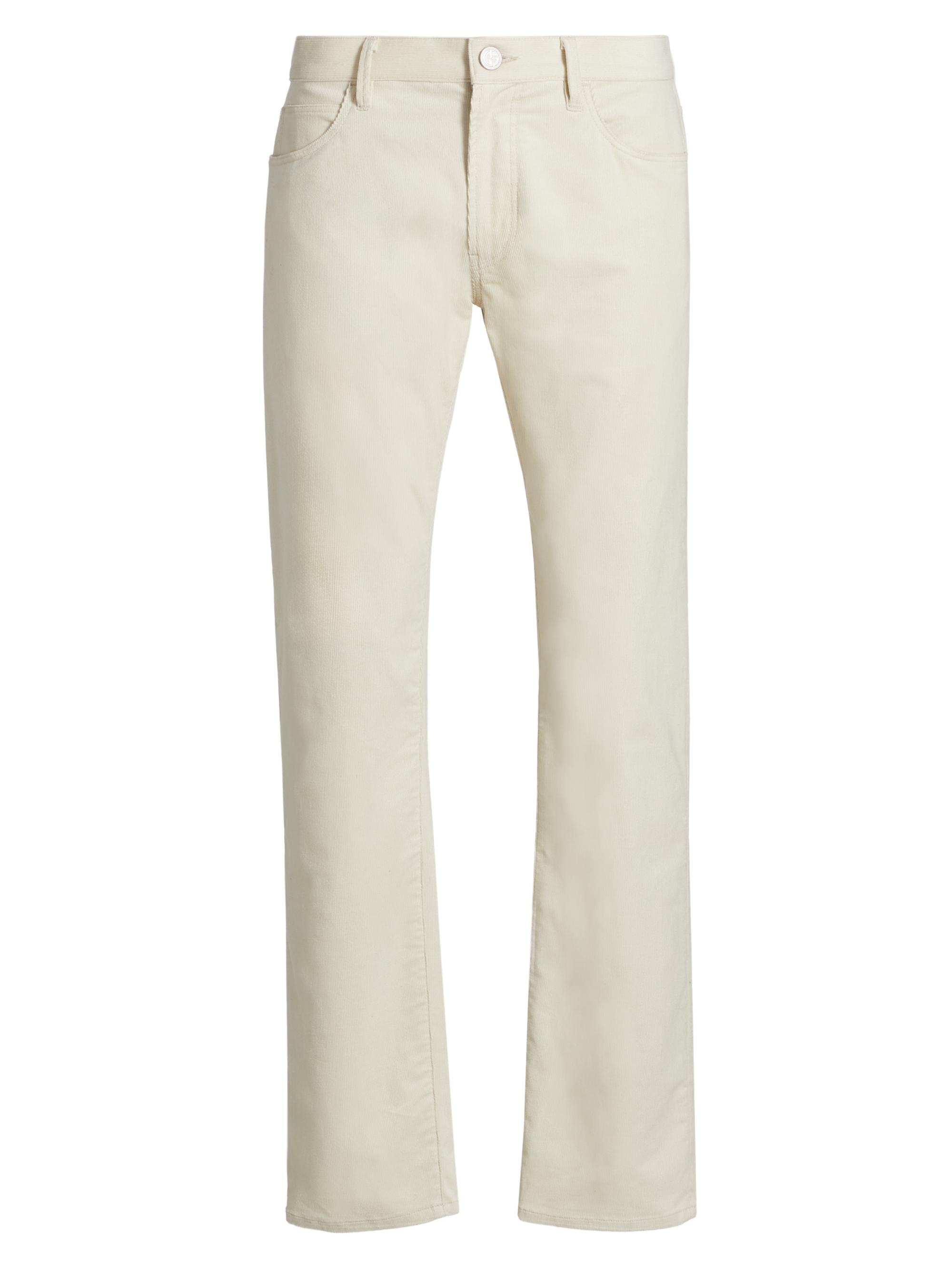 Giorgio Armani Pleated Wide-Leg Linen Pants | Saks Fifth Avenue