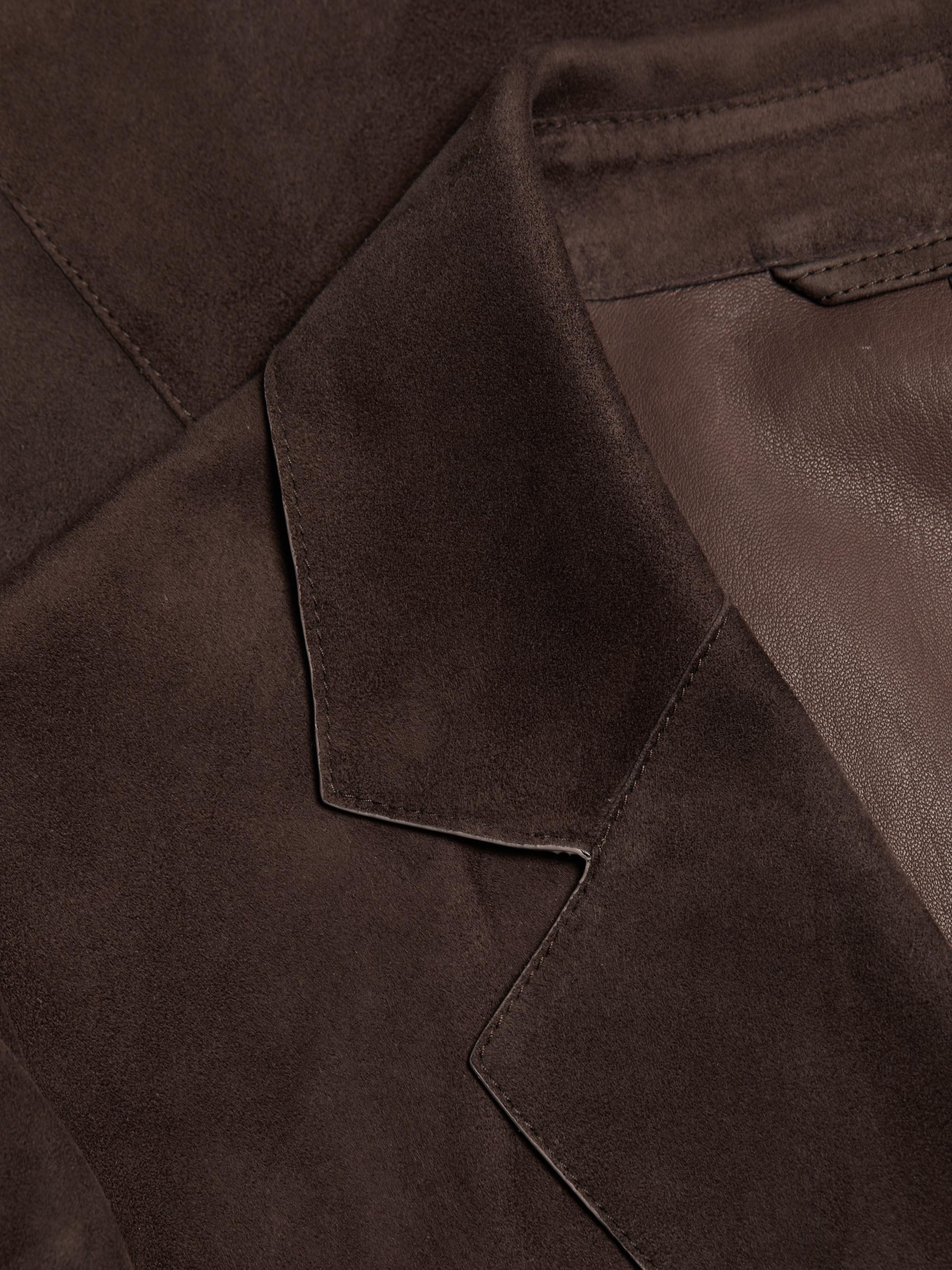 Giorgio Armani Tailored Suede Jacket | Saks Fifth Avenue