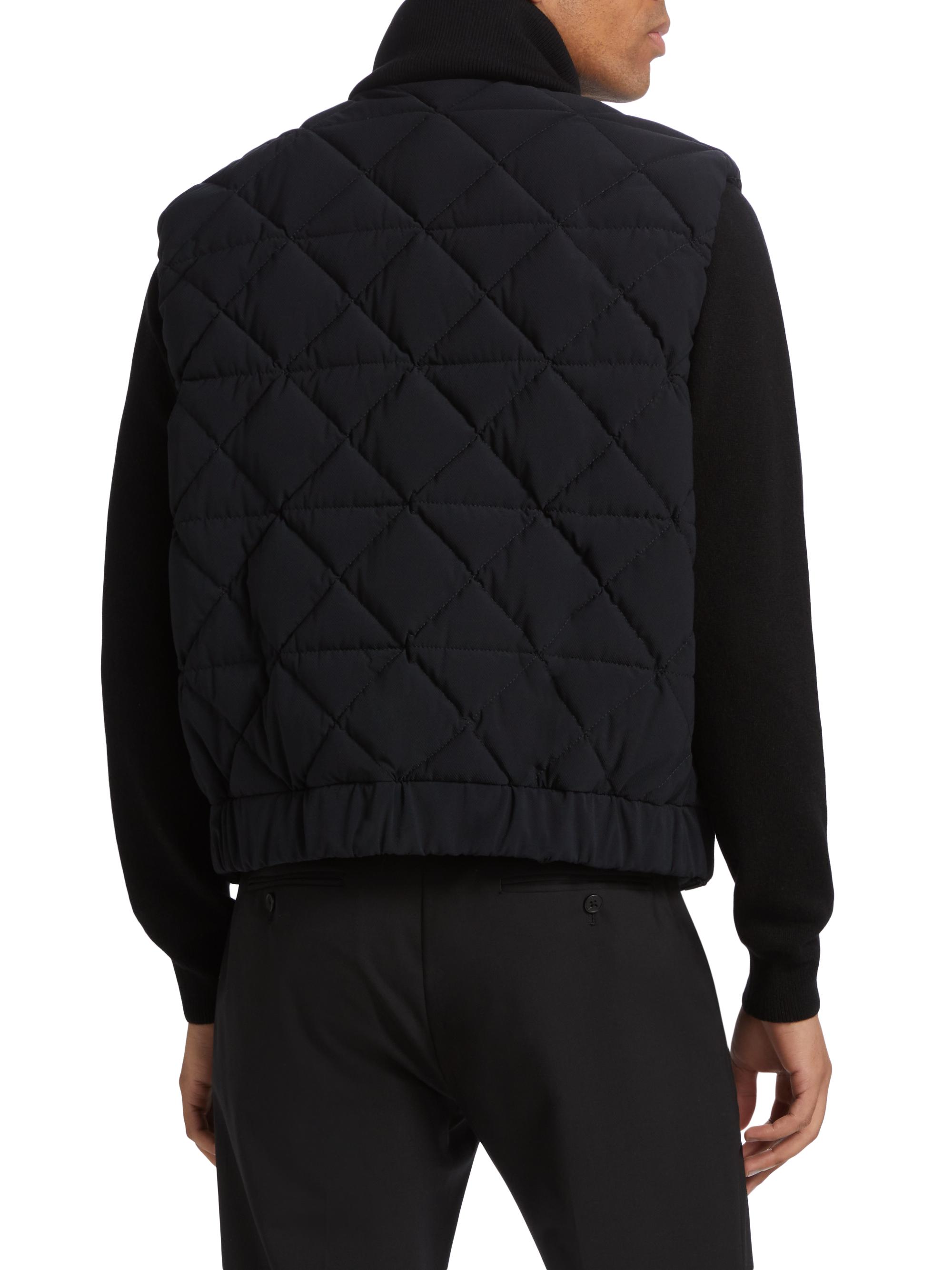 Giorgio Armani Quilted Nylon Puffer Vest | Saks Fifth Avenue