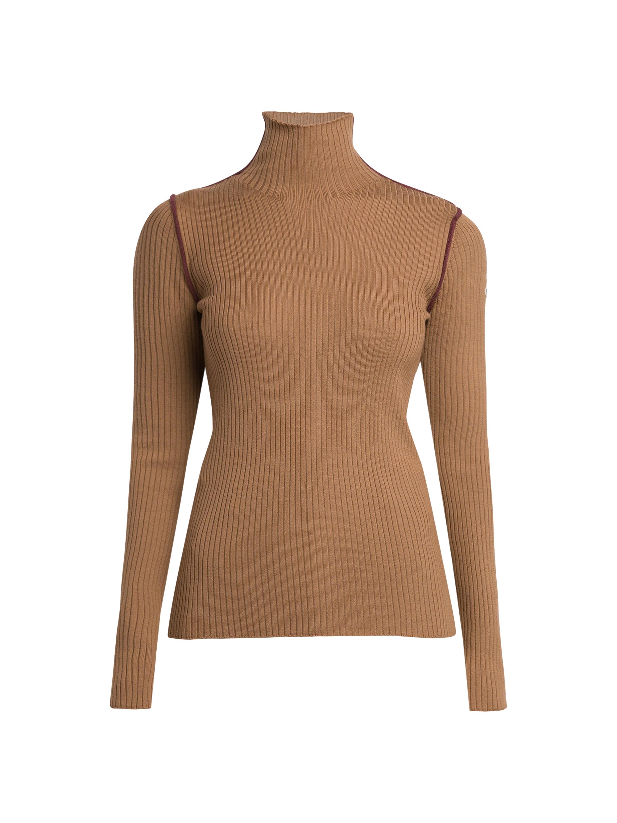 Moncler Women's Turtleneck Sweater - Brown