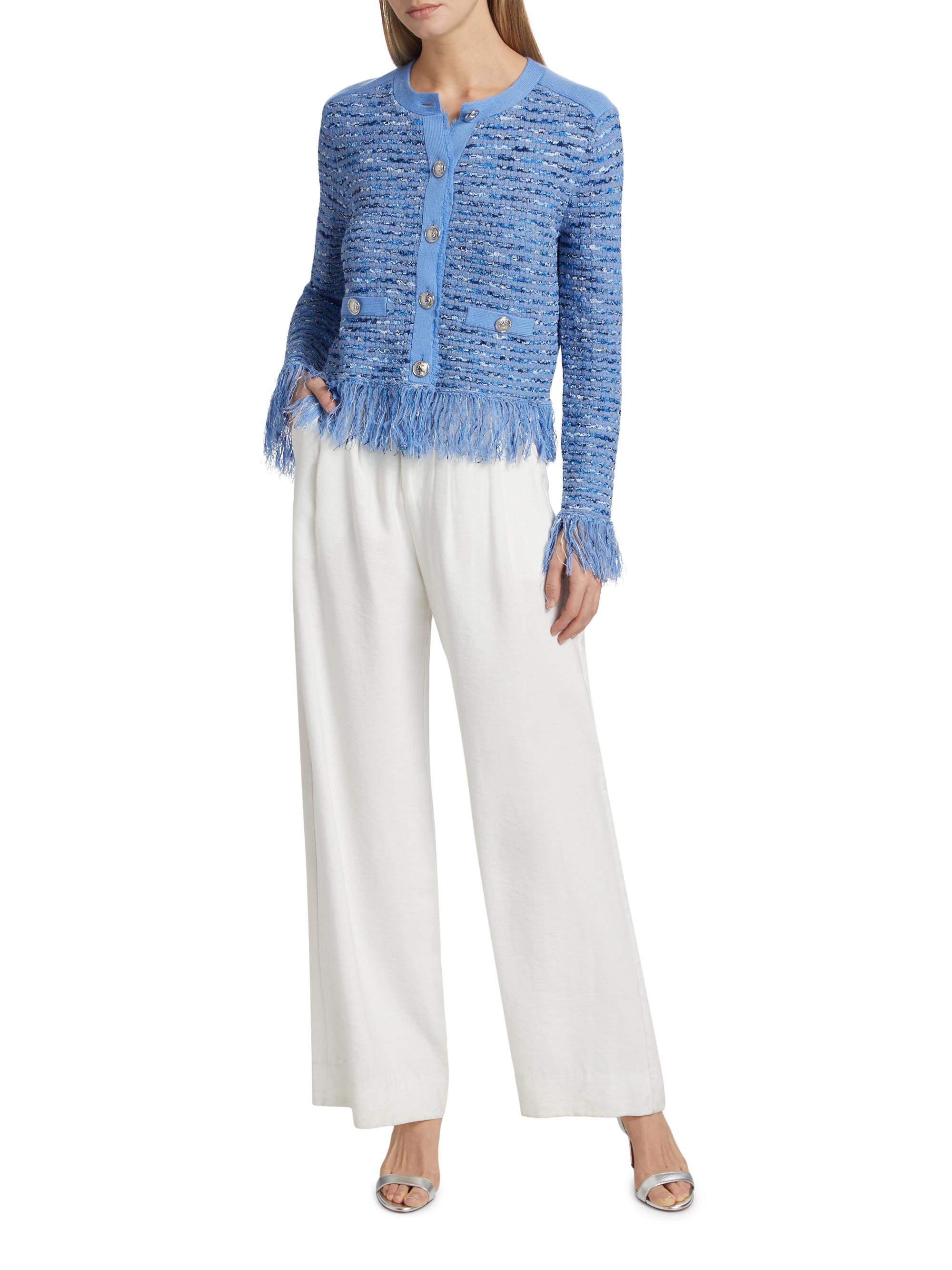 へ*び様 Lumignon Papillon tweed fringe jack へ*び様 Lumignon Papillon tweed fringe jack ジャケット・アウター