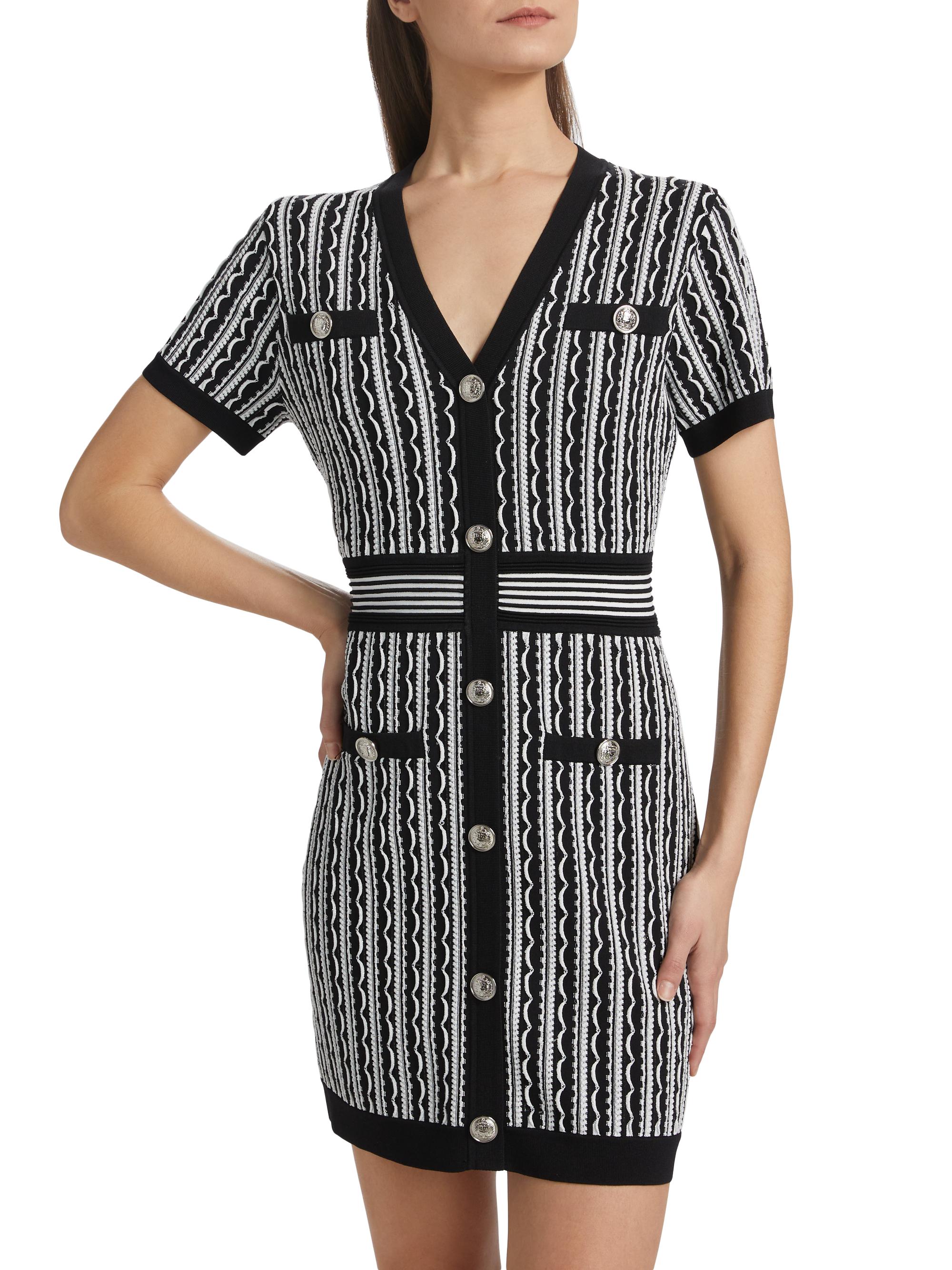 knee length dresses for ladies Textured Knit Off the Shoulder Bubble Hem Mini Dress main image 0