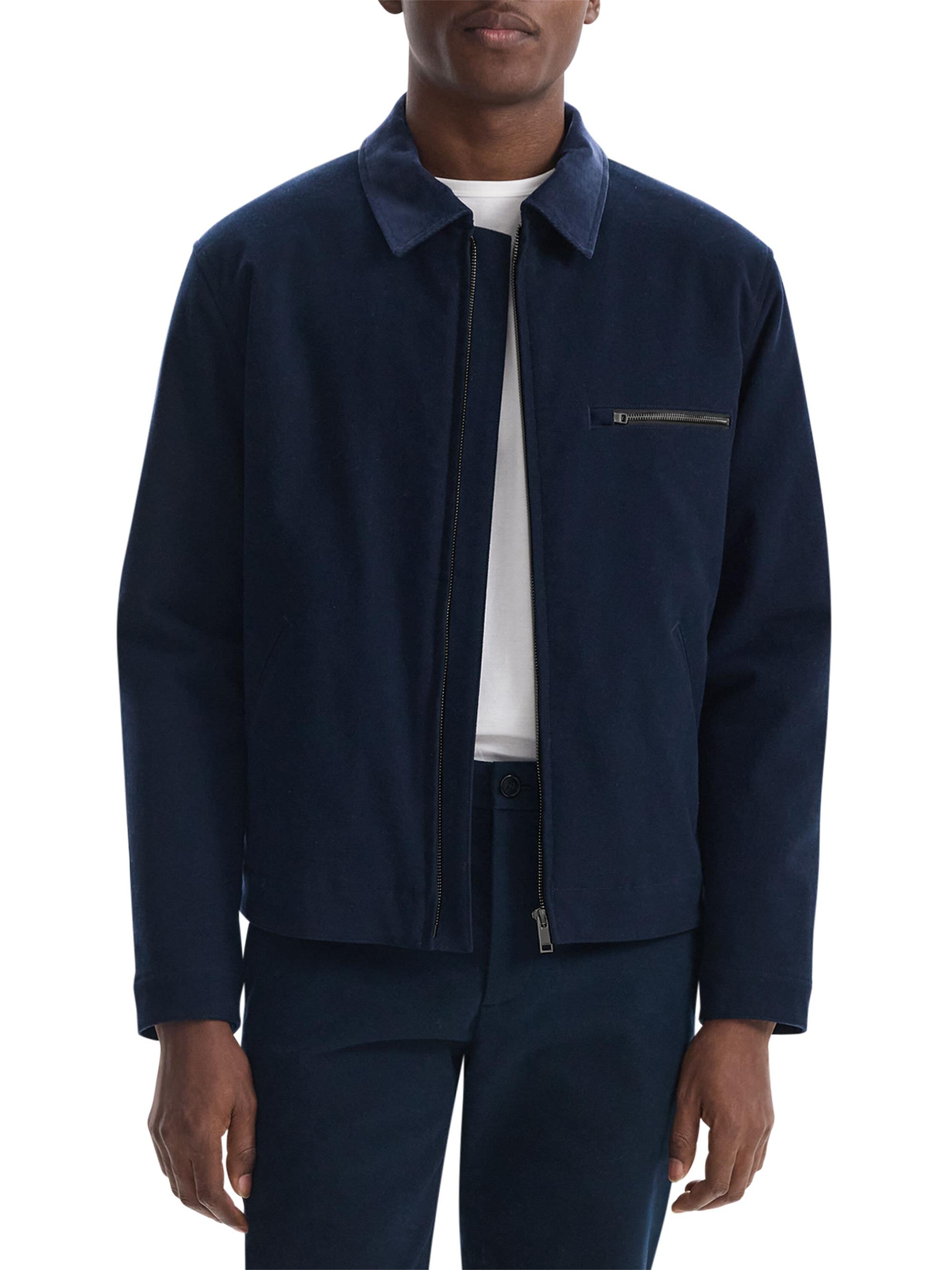 Theory Stretch Cotton Twill Workwear Jacket | Saks Fifth Avenue