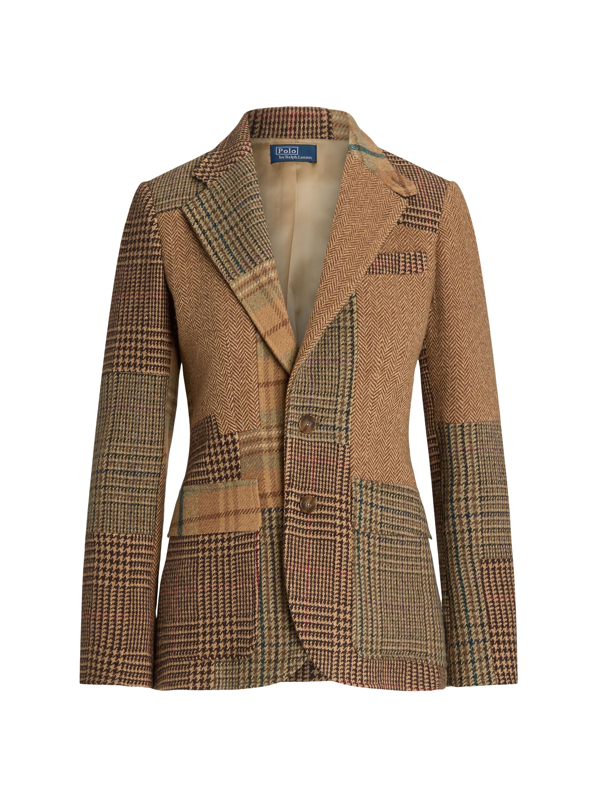 Louren✩.*summer tweed puffsleeve blouson