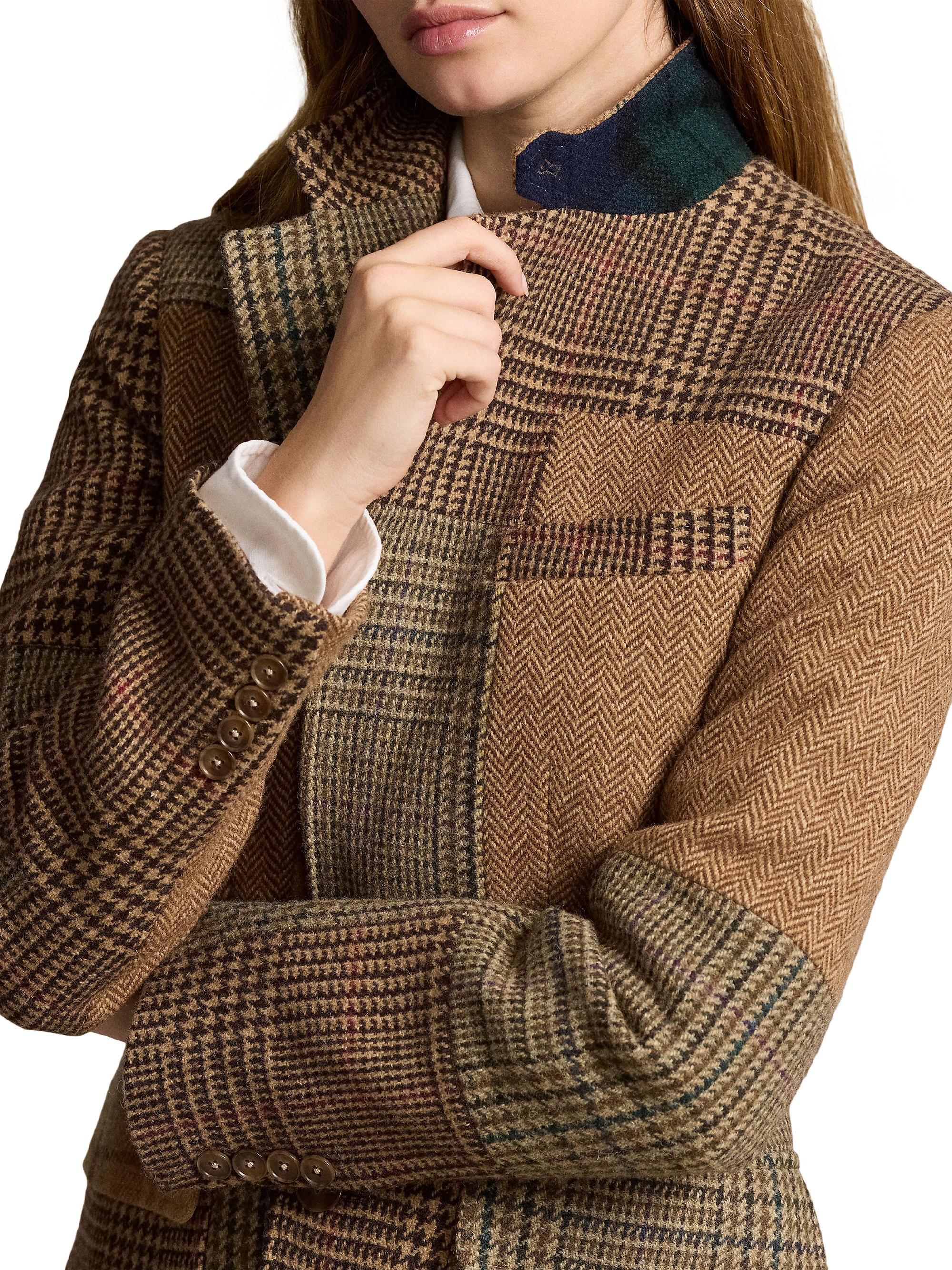専用　Ralph Lauren　Single Raglan Tweed Coat Polo Ralph Lauren Italian Herringbone Tweed Polo Sport Coat