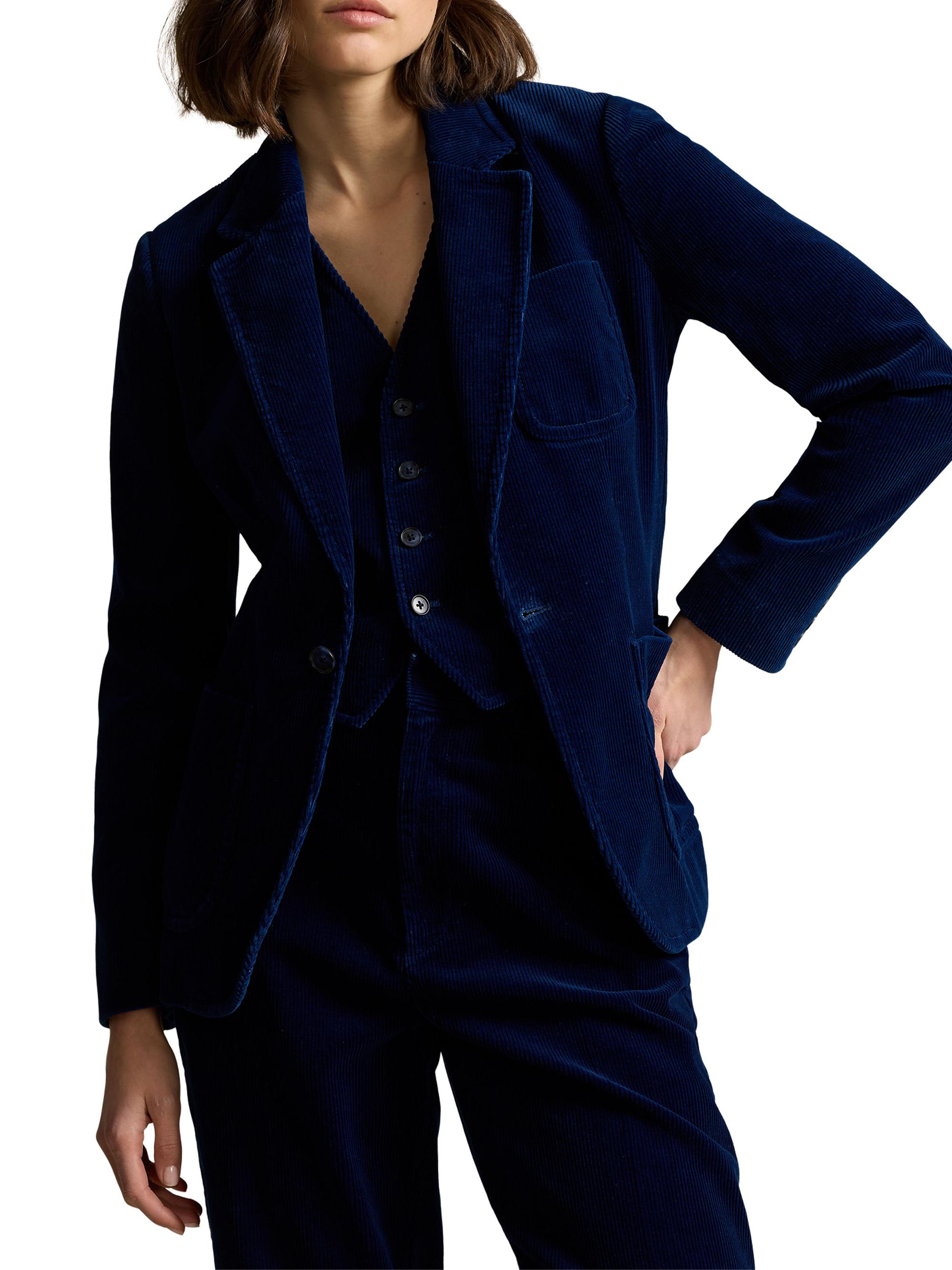 Polo Ralph Lauren Women's Cotton Corduroy Blazer - Indigo