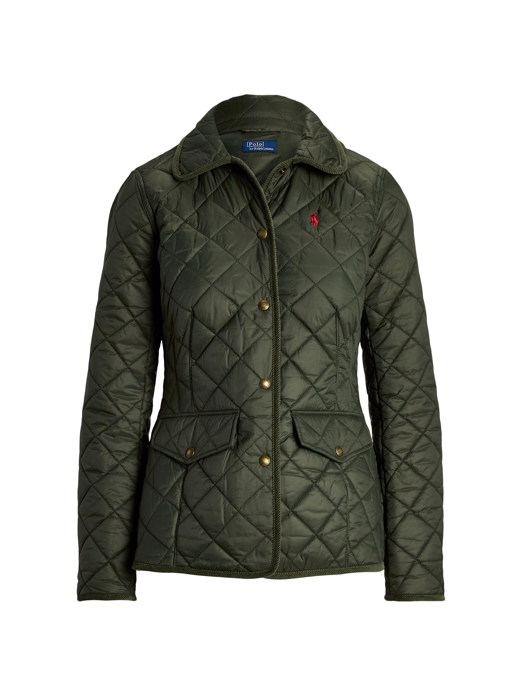 Polo Ralph Lauren Women's Quilted Snap-Front Jacket - Ranger Green
