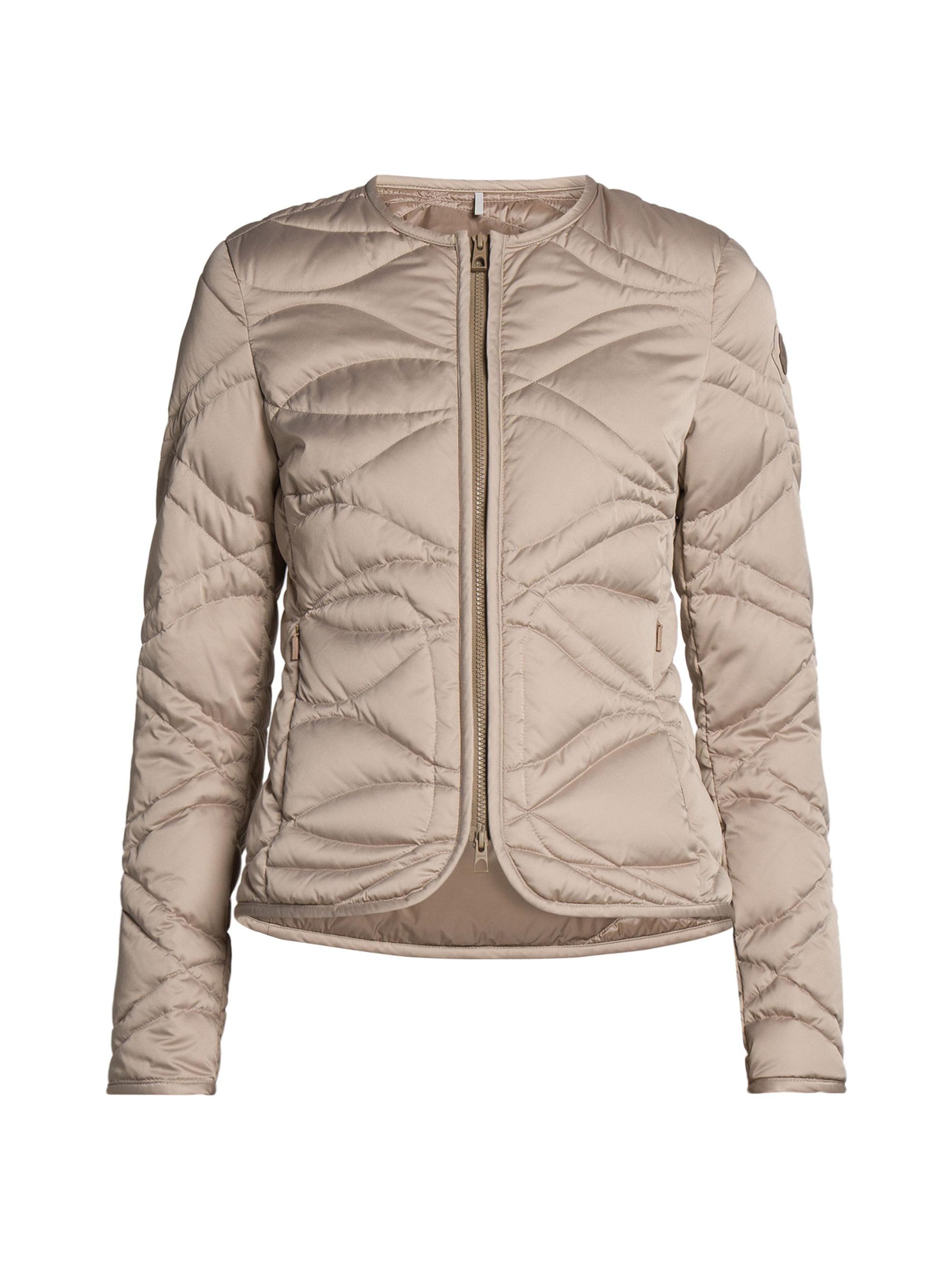 Moncler Women's Pyrope Short Down Jacket - Beige