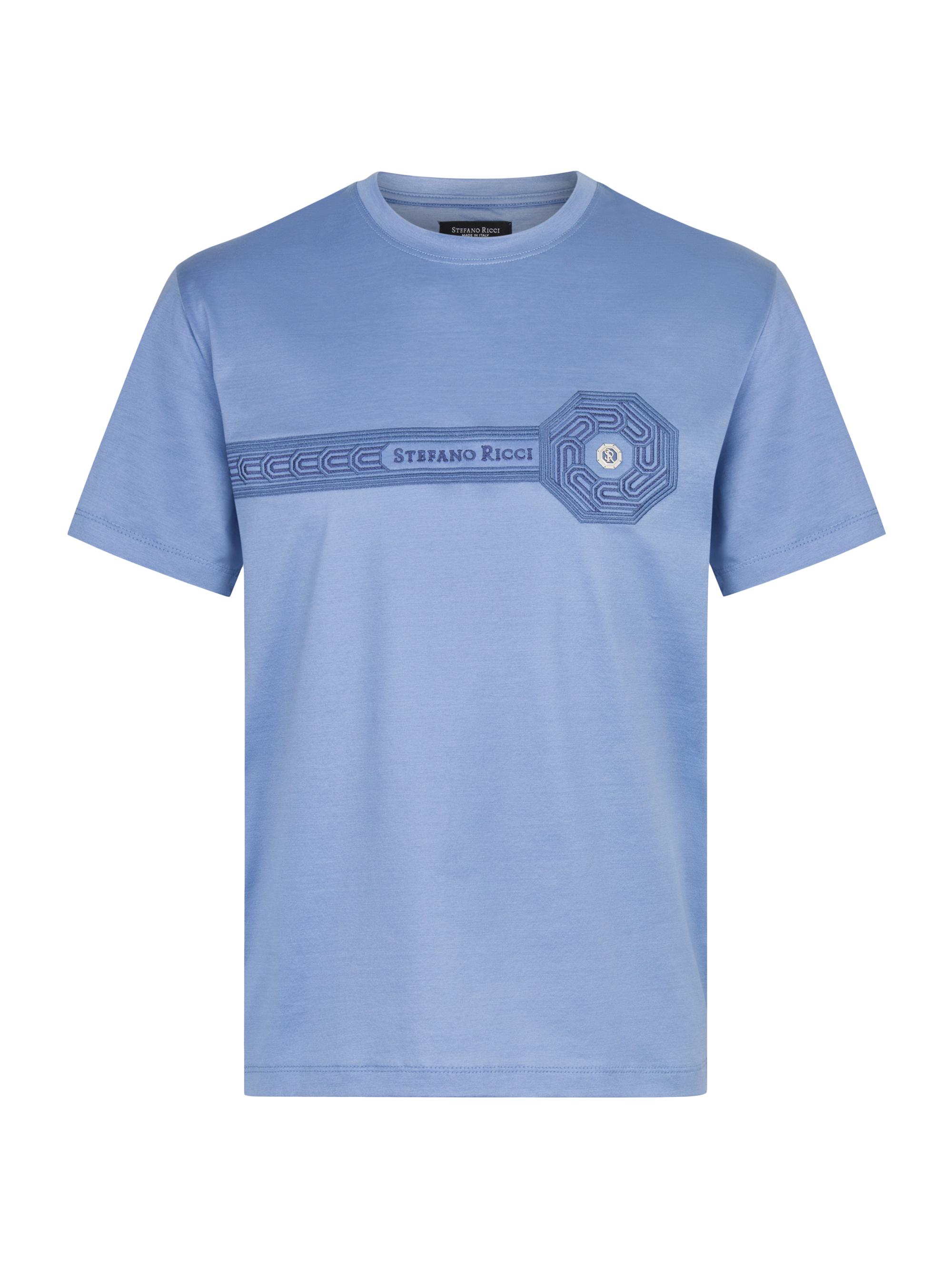 Stefano Ricci Men's T-Shirt - Blue | Thumbnail 7