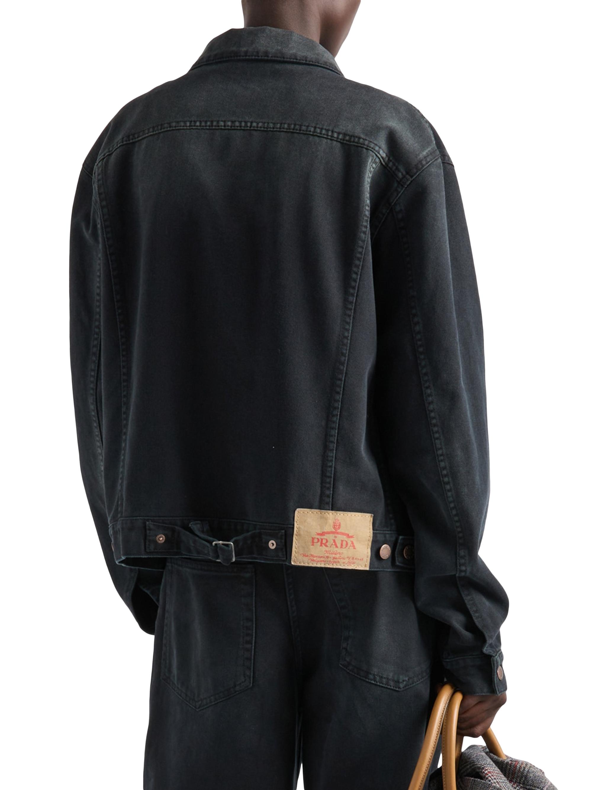 prada カバーオール　SGC281 リナイロン　ブラック　黒 PRADA（プラダ） 中綿ジャケット SGC281 1WQ8 メンズ Re-Nylon