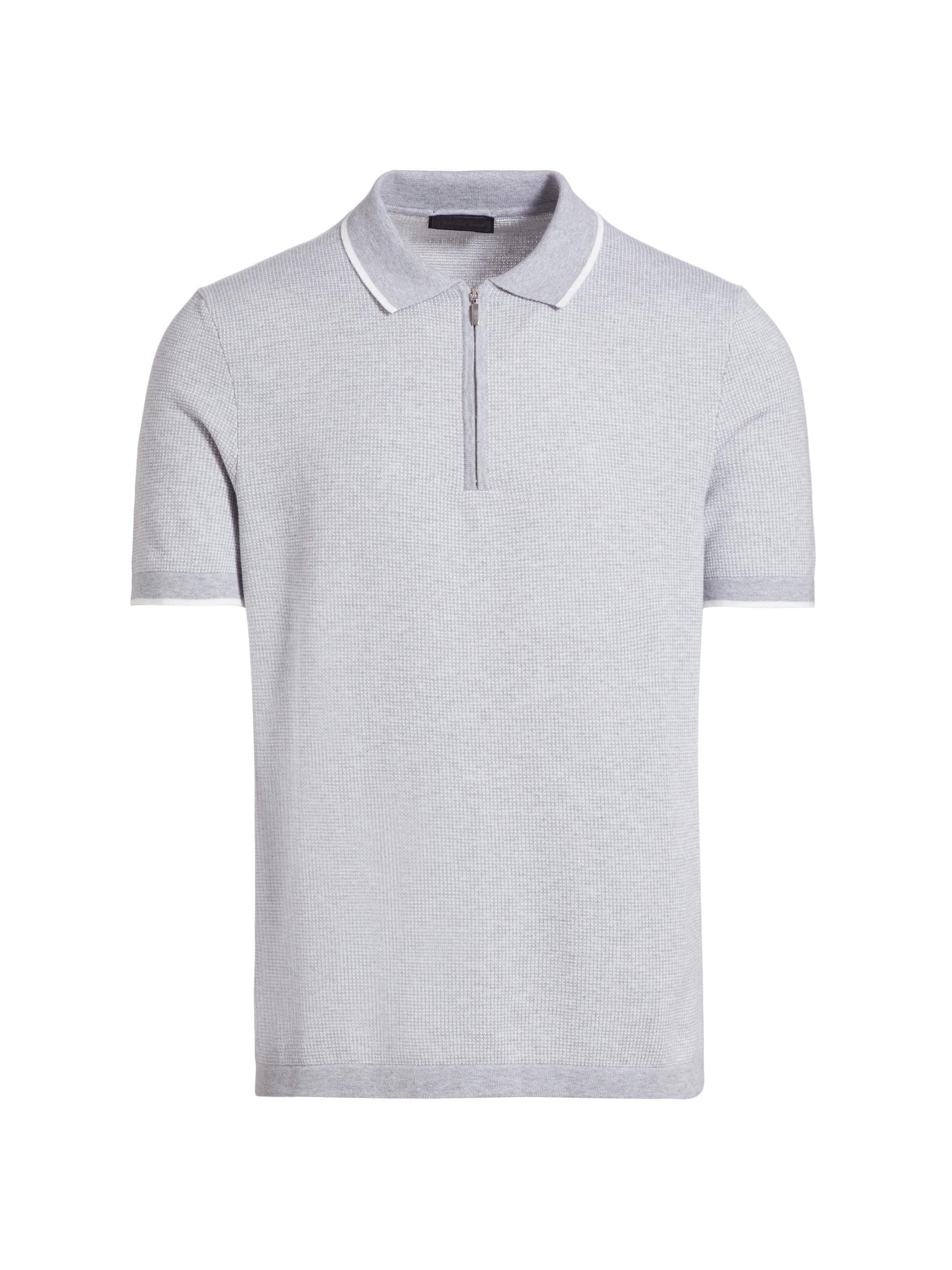 トップス 08sircus / cotton melange over size polo 08sircus / cotton melange over size polo