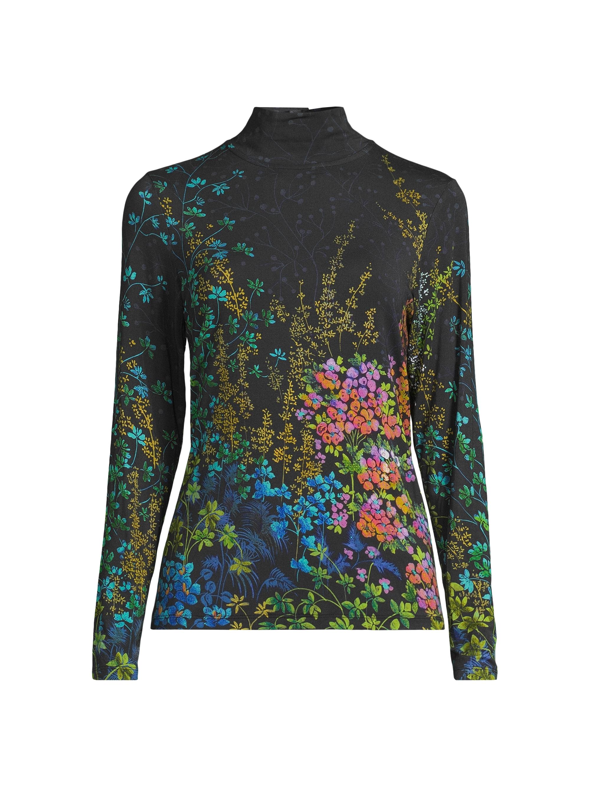 Johnny Was Women's The Janie Favorite Button-Back Shirt - Magic Garden