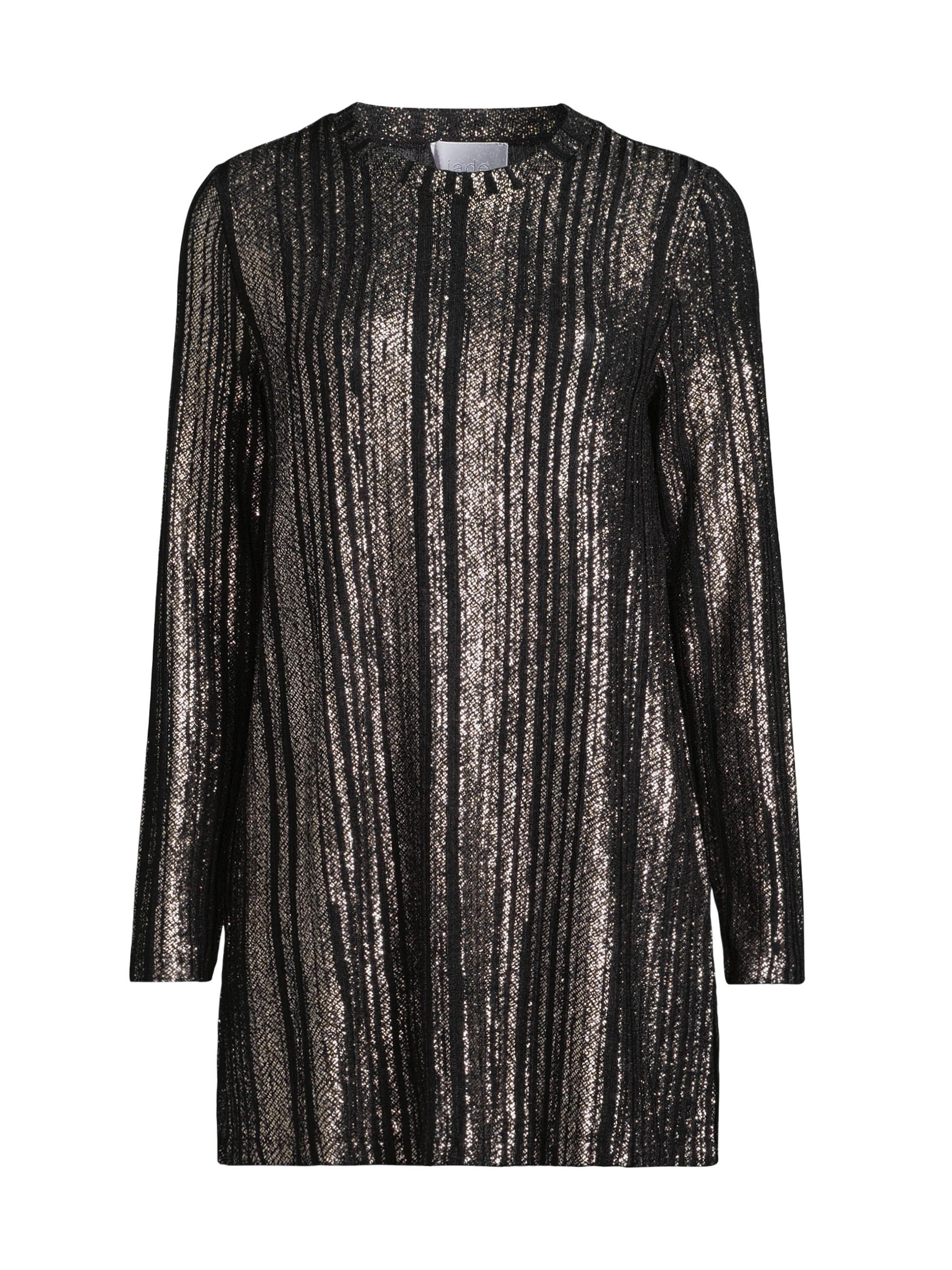 Johnny Was Women's Jenna Metallic Tunic - Black