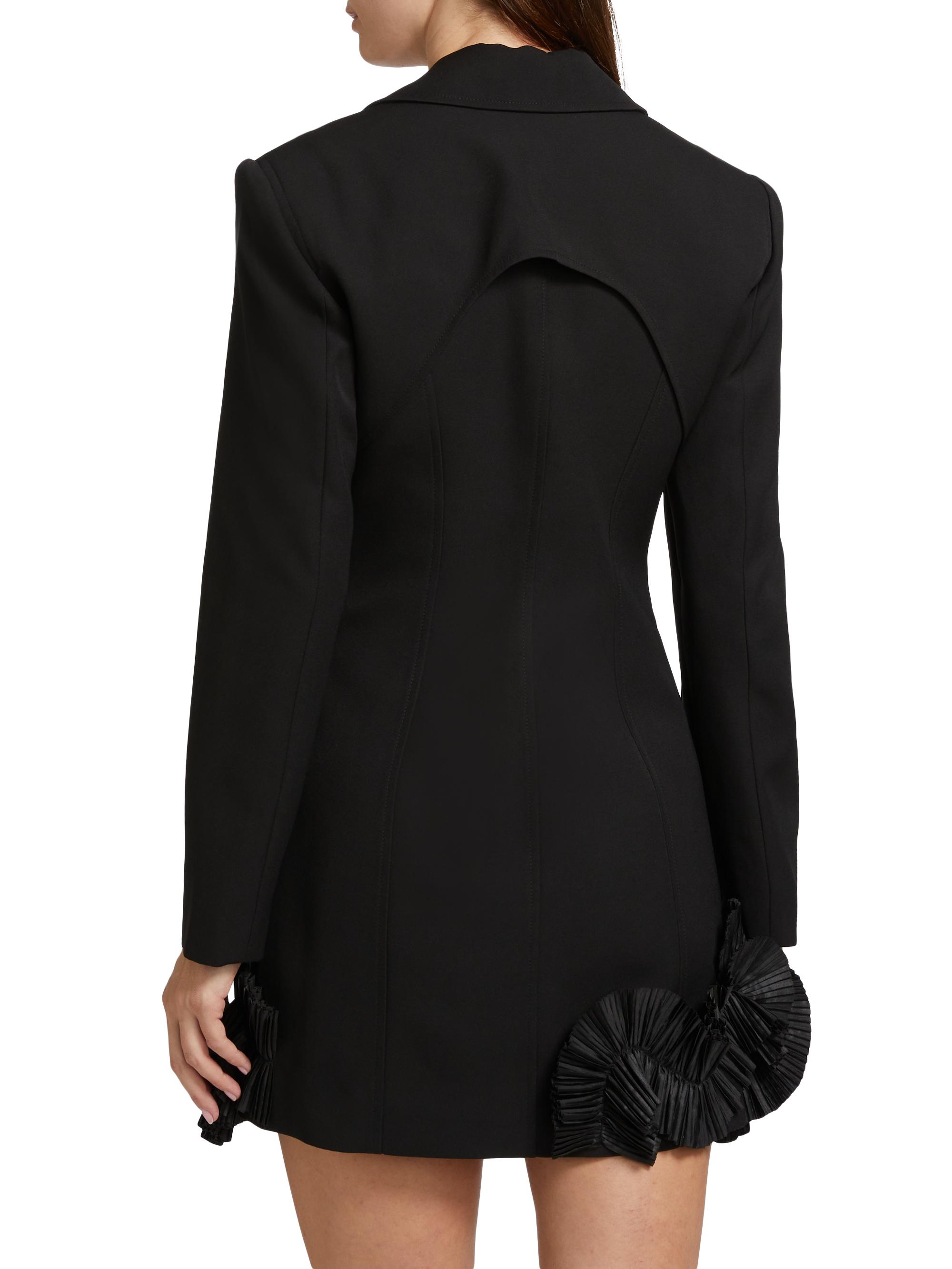 Acler Hampstead Ruffle Blazer Minidress Saks Fifth Avenue