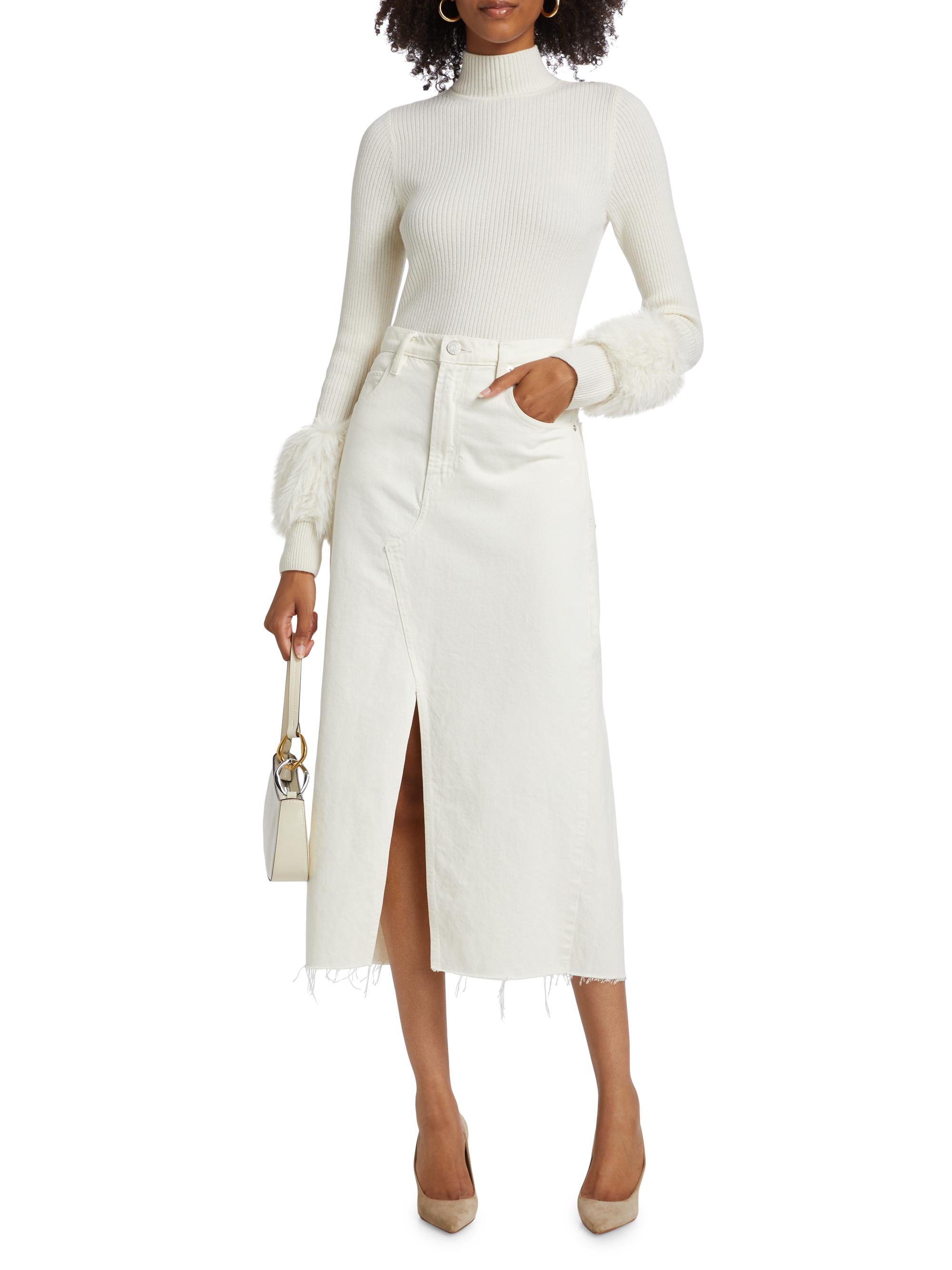 Ramy Brook Magnus Rib-Knit Merino-Wool Turtleneck Sweater | Saks