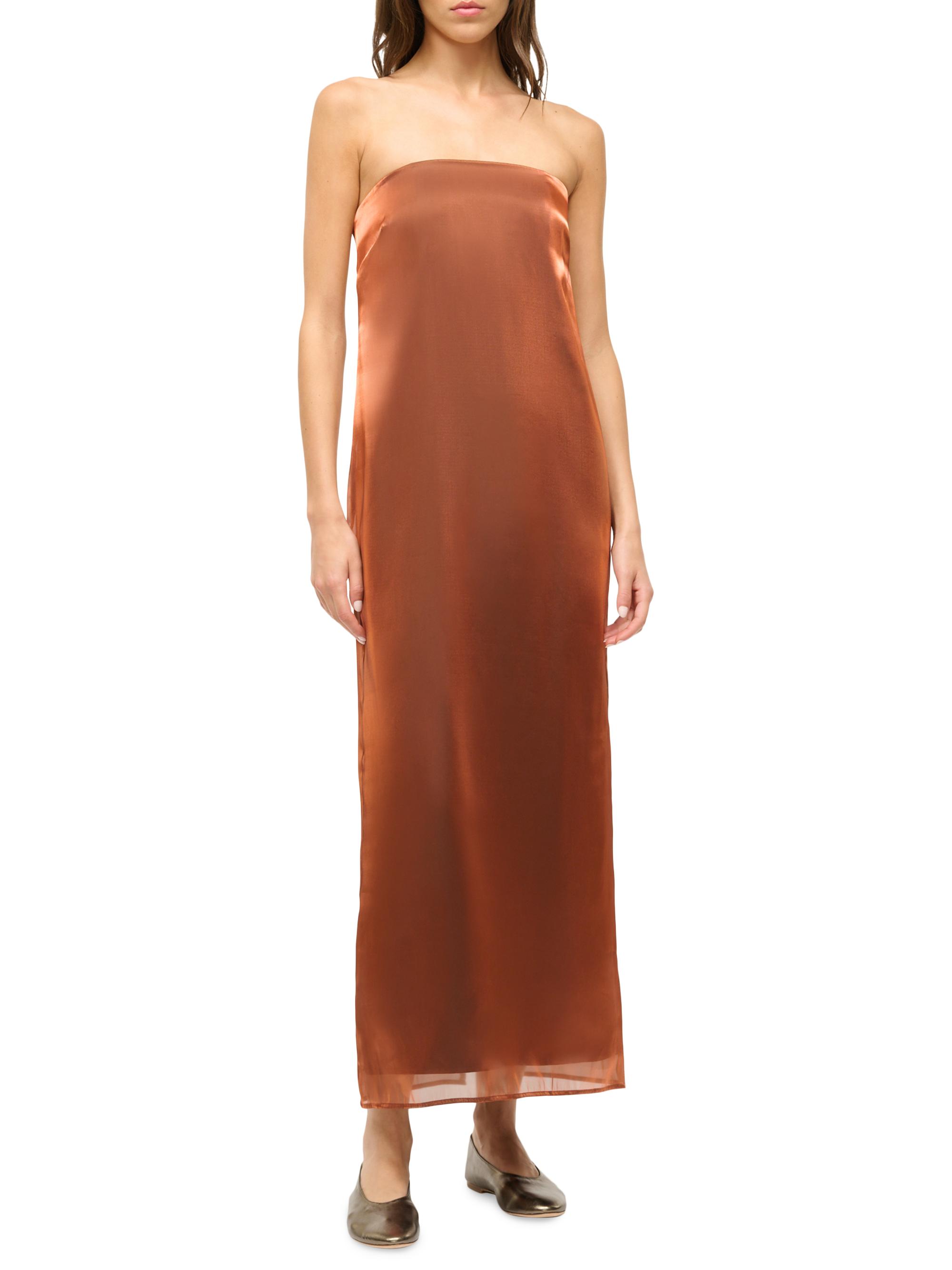 Staud Casey Strapless Maxi Dress | Saks Fifth Avenue