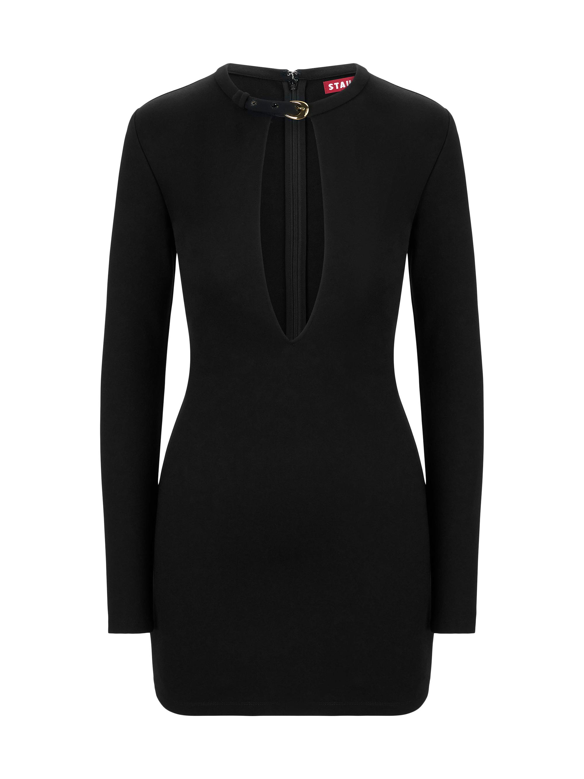 Staud Women's Astor Keyhole Buckle Mindress - Black