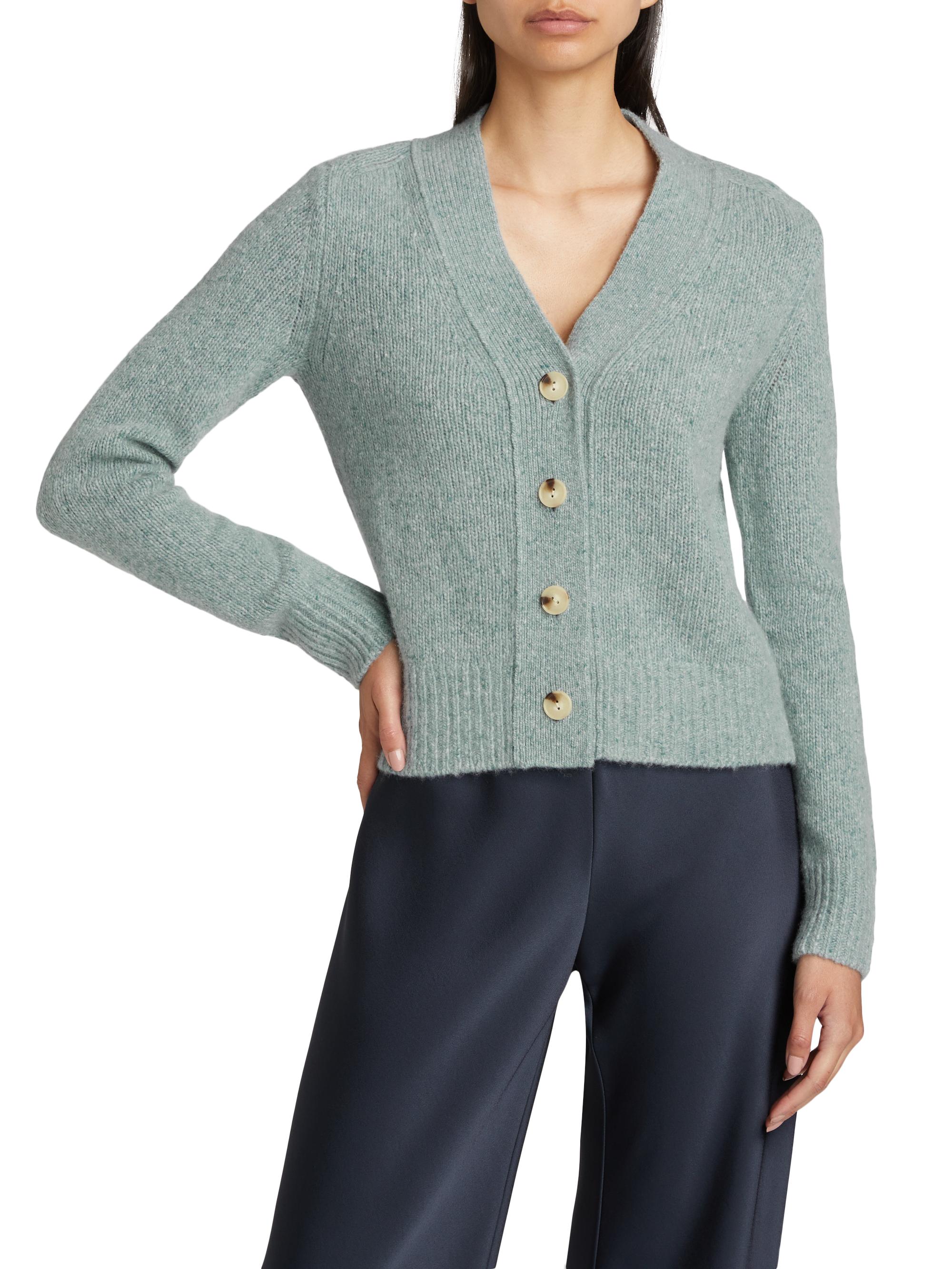 Vince Cashmere Donegal Cardigan Saks Fifth Avenue