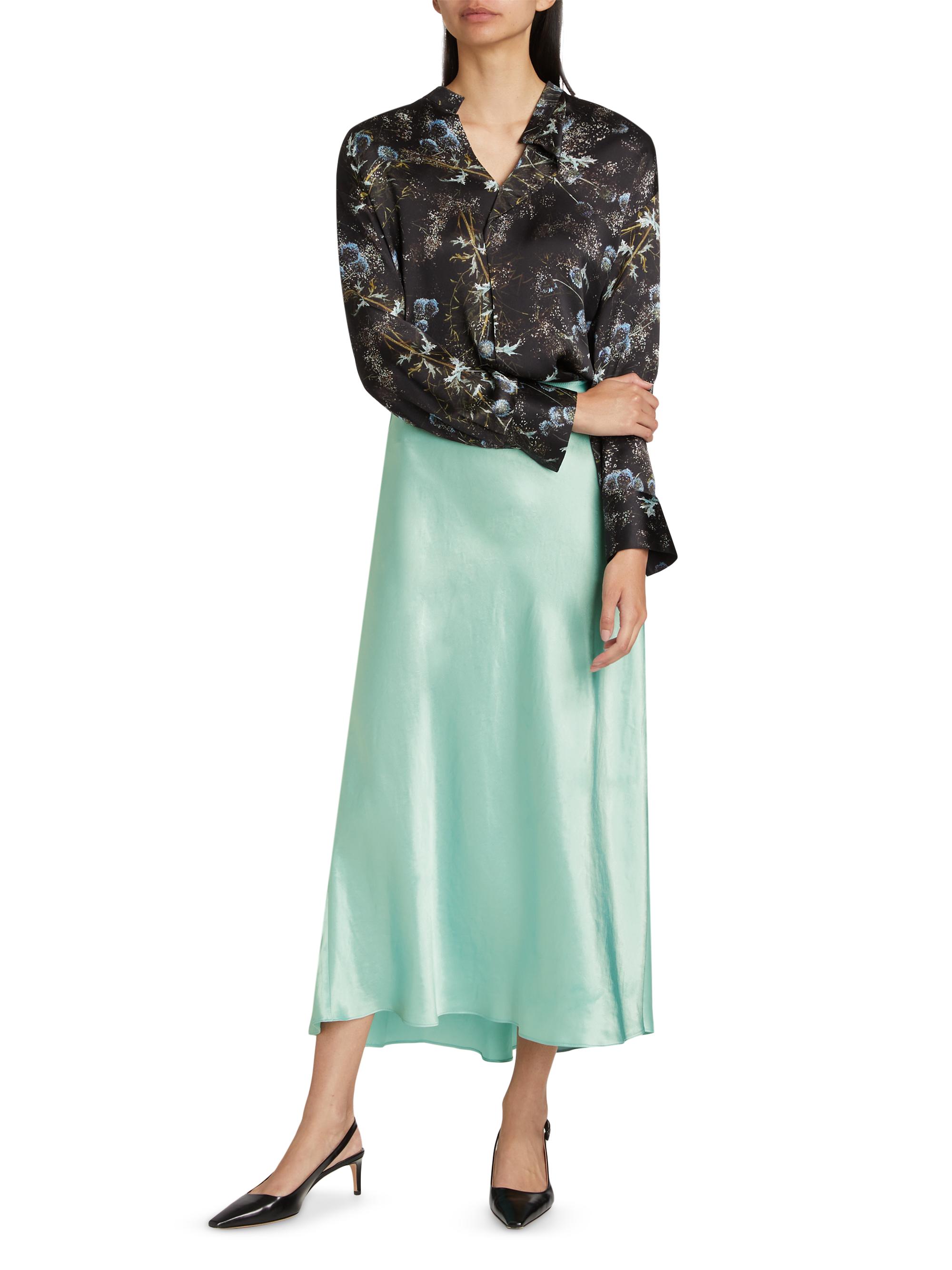 Vince Satin Slip Skirt | Saks Fifth Avenue