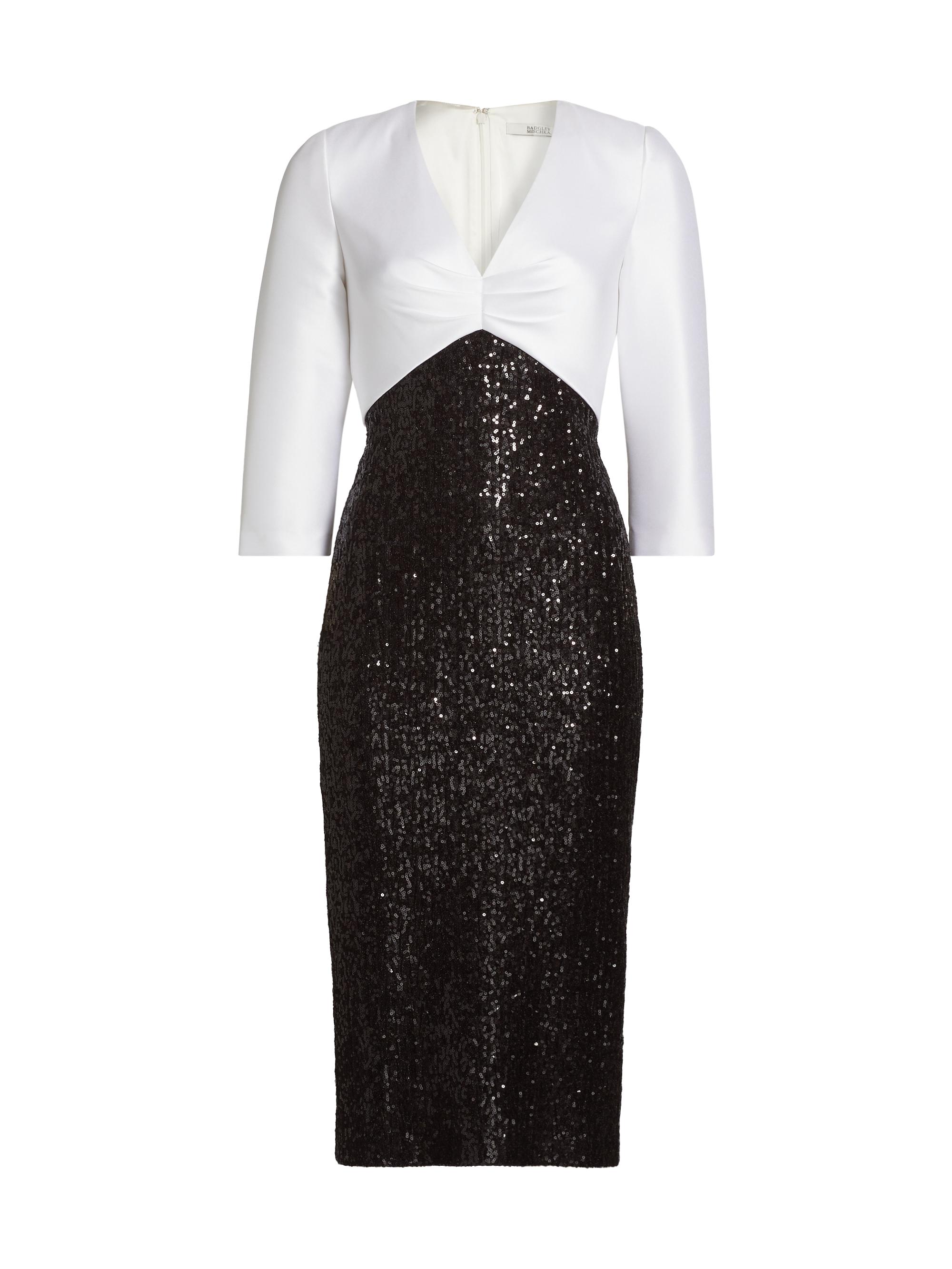 white christmas dresses Dramatic Two-Tone Purple Sequin Prom Dress
