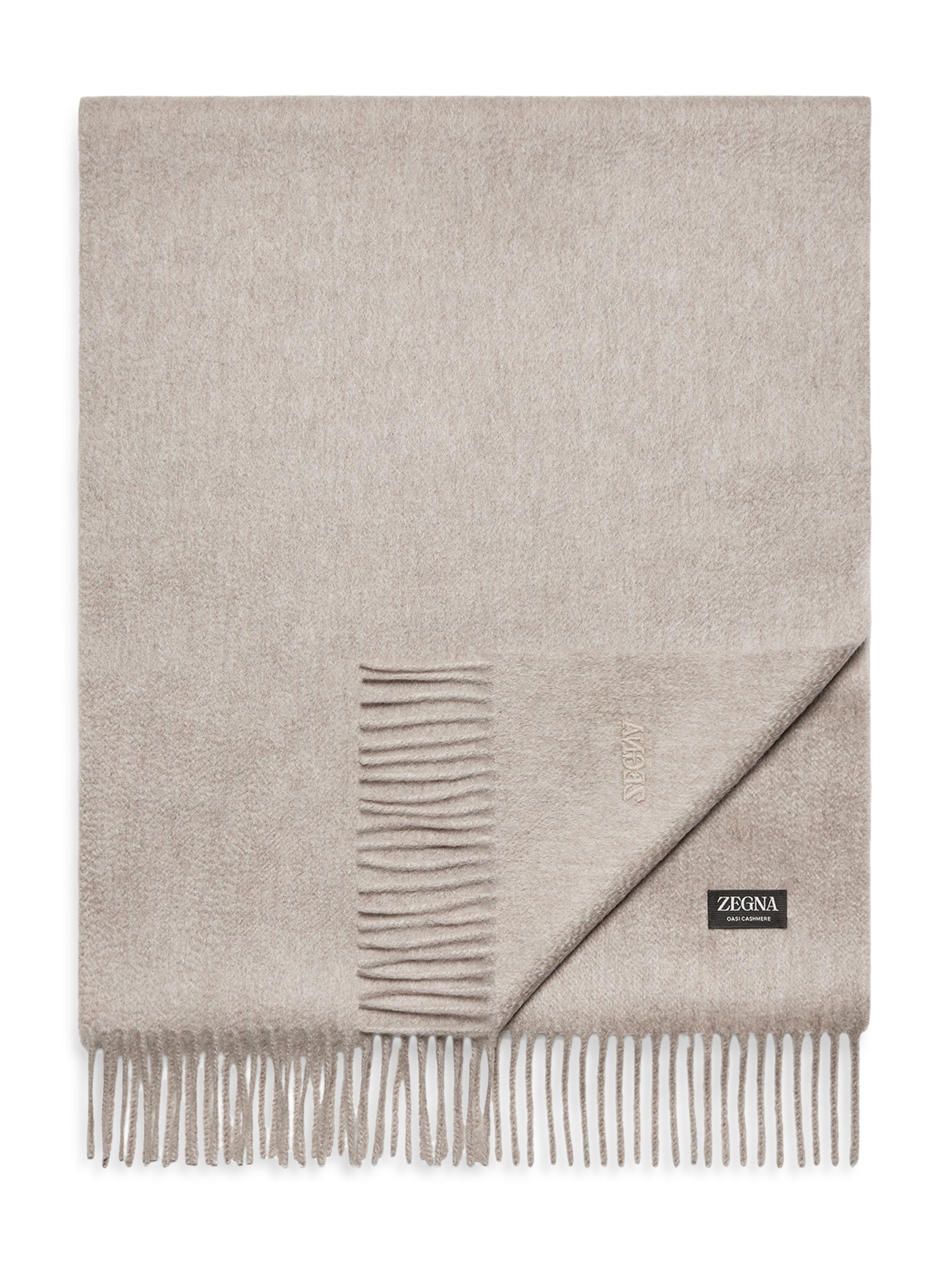 ZEGNA Men's Oasi Cashmere Scarf - Beige