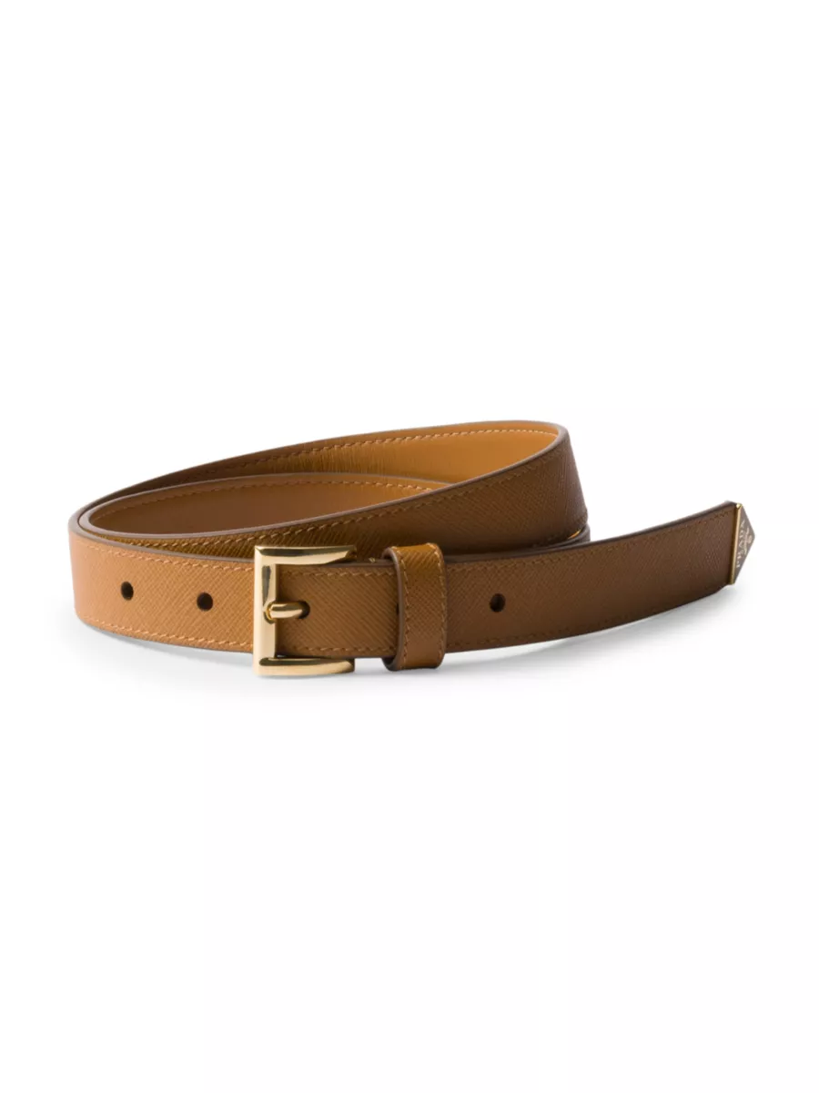 Shop Prada Saffiano Leather Belt | Saks Fifth Avenue Shop Prada Saffiano Leather Belt | Saks Fifth Avenue
