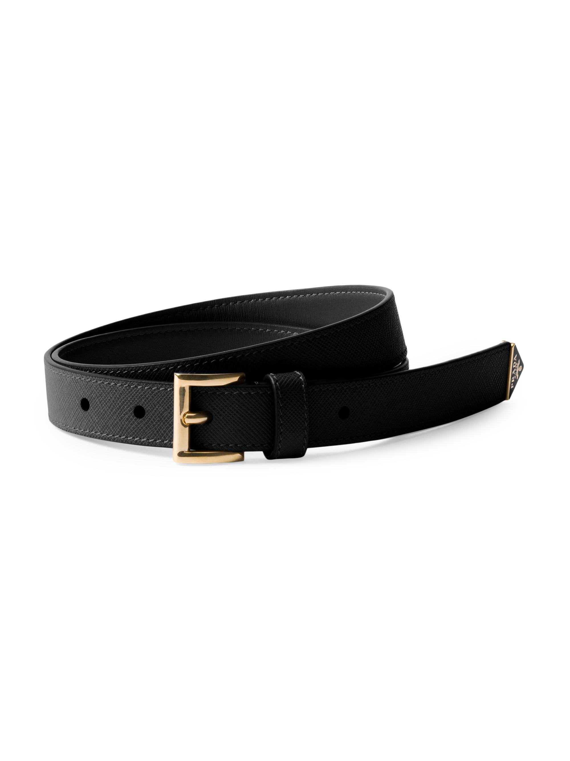 Prada Women’s Belt Prada Leather Belt | Saks Fifth Avenue